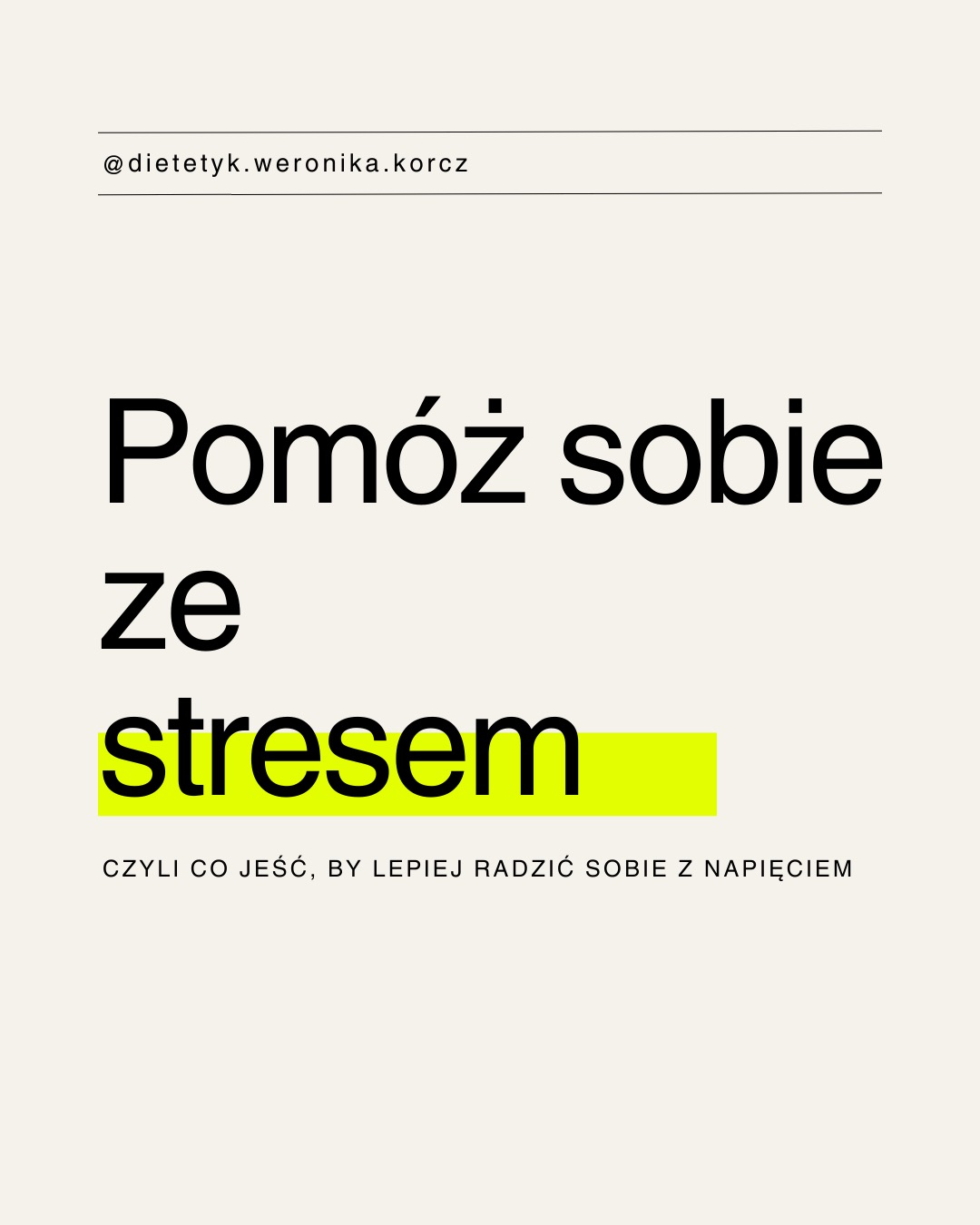 🥄 Co jeść, by lepiej radzić sobie ze stresem?
Stres to nie tylko emocja – to też fizjologiczne obciążenie dla organizmu.
I choć w napięciu często sięgamy po słodycze albo zapominamy o jedzeniu…
To właśnie jedzenie może być wsparciem – jeśli wybierzesz je z troską 💛
🧠 Odpowiednio dobrane posiłki mogą pomóc Ci:
– wspierać układ nerwowy,
– regulować emocje,
– łagodzić napięcie.
Zadbaj o to, co jesz – ale też jak jesz. Bo ciepły, spokojny posiłek to też forma dbania o siebie ✨
Zapisz ten post, by wrócić do tych wskazówek, gdy stres da o sobie znać 💬
A jeśli chcesz więcej treści o jedzeniu, emocjach i zdrowiu – zapraszam do obserwacji! @dietetyk.weronika.korcz #psychodietetyka #zarządzaniestresem #zdrowejedzenie #relacjazjedzeniem #jedzenieiemocje #dietetykkliniczny #świadomejedzenie #wsparciepsychodietetyczne #jedzeniepodczasstresu #dietetykpsychodietetyk #zdrowenawyki #dbajosiebie #jedzeniezmiłością #zdrowystylżycia #dietetykweronikakorcz