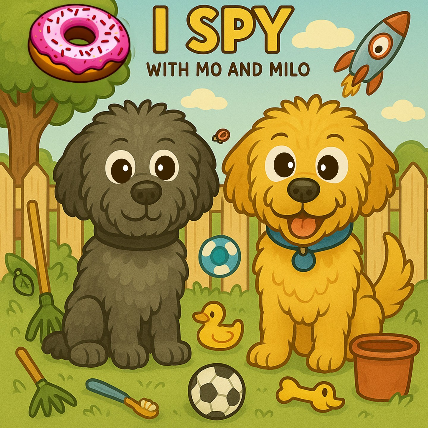 🎯 Let’s play: I Spy!
Mo & Milo books are full of hidden details—and a few funny mistakes.
Can your kiddo find all of the items that don't belong at the park? Drop your guesses in the comments!
#ISpy #MoAndMilo #HiddenDetails #ParkMystery #FindTheMistakes #FamilyFun #InteractiveBooks #KidsActivities #SpotTheDifference