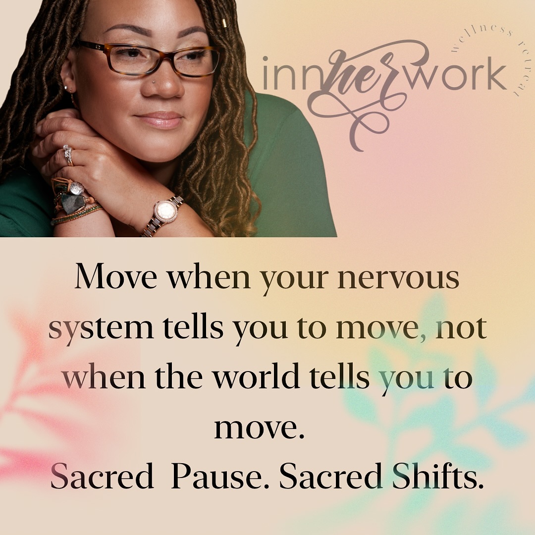 Your nervous system is literally a God-given blueprint, a sacred energetic field by which you feel the pull and tug of all that is around you. It is essential to harness that system and never allow it to become dull or over stimulated. Take time for intentional pauses throughout your day, and in specific seasons in your life. Especially transitions. #innherwork #innerwork #wellness #luxuryretreat #highperformance #selfcare #selflove #alignment #alchemy #angelakerri #womanempowerment #divinefeminine #csuitewomen #executivewomen #holistic #energyhealing #sacred #intention #healing #frequency #bespokeretreats #meditation #nervoussystemregulation