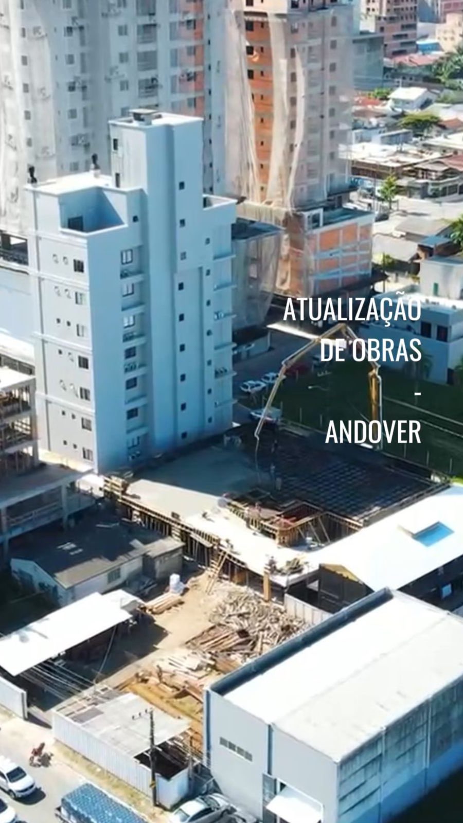 O Andover avança com força total.
As etapas estruturais seguem em ritmo acelerado, com concreto e estrutura metálica tomando forma e marcando o início de uma nova fase da obra.
Cada passo reforça o nosso compromisso com quem acredita em projetos sólidos, bem executados e com alto potencial de valorização.
Acompanhe o andamento da obra e fique por dentro de tudo. O futuro está sendo construído!