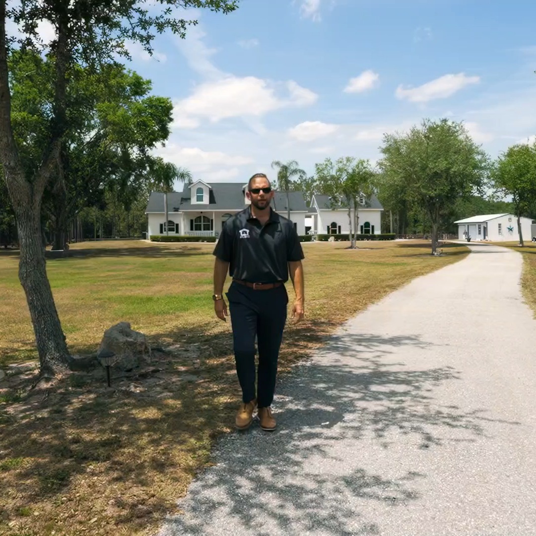 ❤️💙🇺🇸Nestled on a sprawling 5.4-acre parcel in scenic Myakka City, this impressive estate offers the perfect blend of privacy, functionality, and comfort. The main residence is generously sized and thoughtfully updated, featuring a resurfaced pool with an expansive open deck, marble-tiled covered patio, a detached 2-car garage, a 400-foot private driveway, and a 6-stall barn. A custom-built entertainment room, along with a separate in-law suite featuring its own private entrance, add exceptional versatility and value to the home. The property also features a private pond and is free from HOA restrictions, offering the freedom of rural living!🇺🇸💯 #acreage #rural #estate #florida #views #landforsale #countryside #farmliving #farmhouse #farmlifestyle