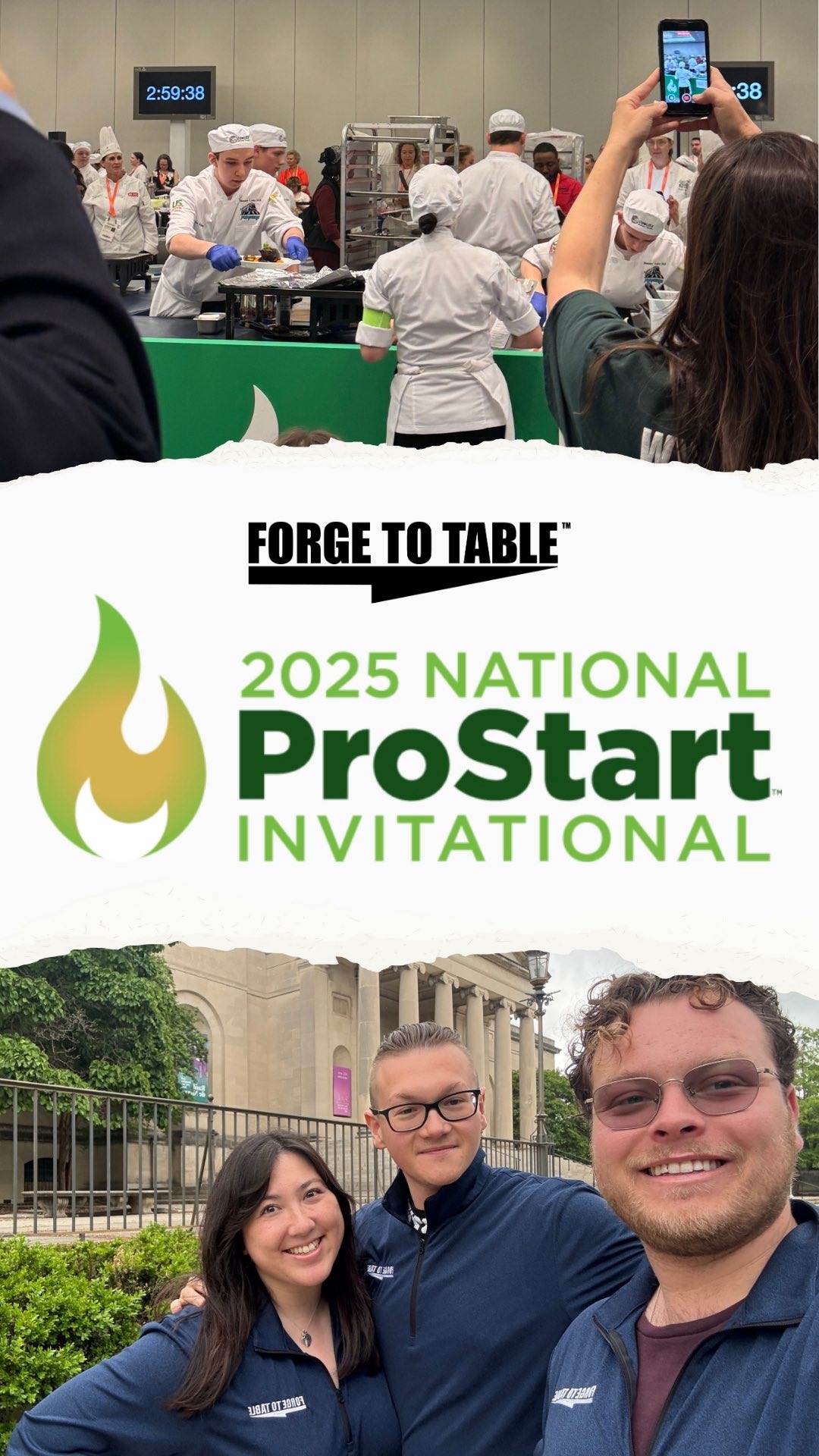 All our team can say is WOW—what an absolute whirlwind!
Come along for the ride at the @nraefoundation 2025 National @ProStartProgram Invitational, where the best high school culinary talent in the country brings the heat! Student competitors from every state face off in intense culinary and restaurant management challenges—think: pitching original restaurant concepts and whipping up three-course gourmet meals using just two butane burners (yep, no running water or electricity!). The creativity, grit, and talent on display is off the charts. This is the future of foodservice—and it’s on fire!
#NPSI2025 #nationalprostartinvitational #forgetotable #Baltimore #Chefs #Cooking #ChefLife #competition