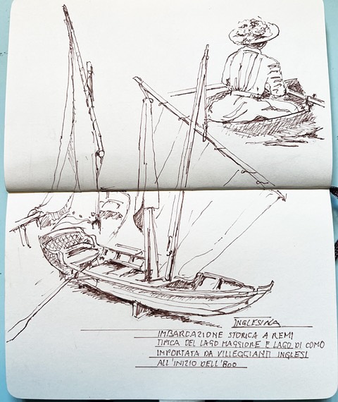 🛶 Schizzi tra le barche e la storia: la nostra uscita del 4 maggio! 🚤
Domenica scorsa abbiamo fatto rotta verso Pianello del Lario per il nostro appuntamento “Chi c’è… c’è…” all’interno di un luogo davvero unico: il Museo Barca Lariana.
Una vera scoperta, tra le più complete raccolte d’Europa, dove si intrecciano storia, tradizione, ingegno, poesia e curiosità legate alla vita sul lago. Un tuffo in un patrimonio affascinante di barche storiche, dettagli nautici, ambienti ricchi di atmosfera.
Un luogo da visitare assolutamente, e ancora di più… da disegnare!🎨
Grazie a chi ha partecipato con taccuino alla mano e spirito d’esplorazione!
#UrbanSketchersTicino #ChiCeCe2025 #MuseoBarcaLariana #SketchingEnPleinAir #DisegnoDalVero #LagoDiComo #StoriaNautica #SketchLife #TicinoCreativo #BarcheEDisegni