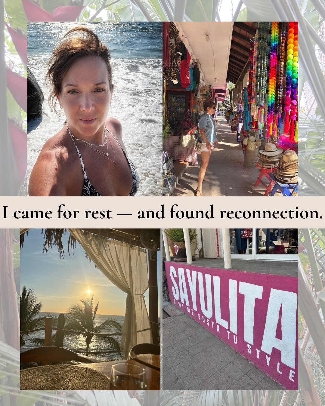 There’s something sacred about stepping away —
from the noise, the schedule, the role of leader —
and returning to the heart of practice.
This retreat gave me the space to soften, reflect, and reconnect — not just with my breath, but with myself.
What a gift it was to be a student again.
Thank you to my dear friend @leandraantonutti for creating such a beautiful experience, and to every soul I got to share it with — old friends and new.
Your presence, your laughter, your openness — it all reminded me:
We’re not walking this path alone.
#yogaretreat #studentagain #sharedpractice #innerpeace #retreatreflection #sayulita #mexico