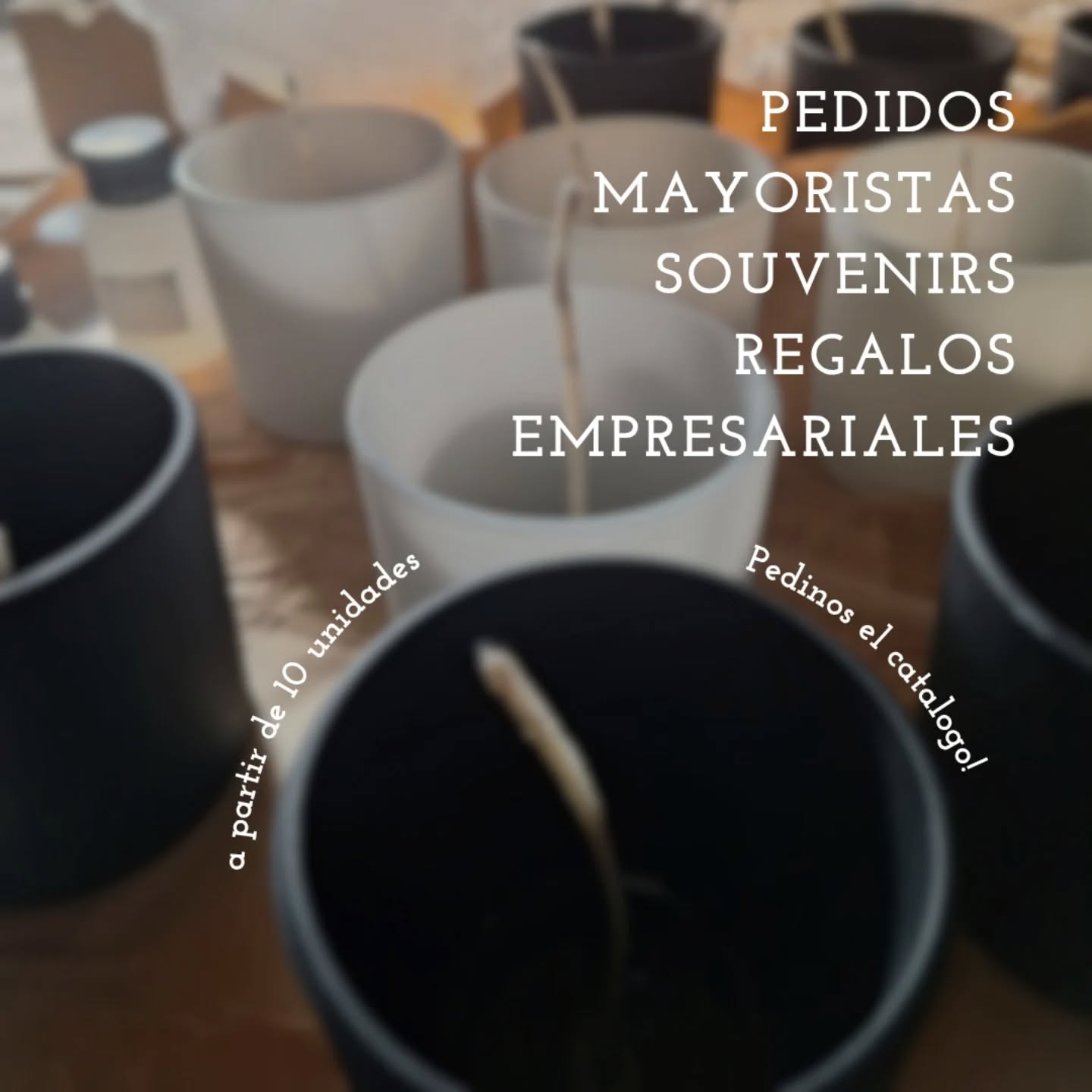 A PARTIR DE 10 UNIDADES🤩 podes tener nuestras velas y aromas con tu marca, en tus eventos, en tu empresa!
Para tu evento, armamos el diseño que más te represente🌻
Hay descuentos extras para pedidos de mas de 25 o 50 unidades segun el modelo!
Envios a TODO EL PAIS🇦🇷 y a Uruguay🇺🇾
Aprovecha nuestros precios mayoristas para armar momentos unicos o sumarnos a tu marca!
Pedinos el catalogo!
#emprendedoras #velas #velasdecorativas #casamiento #cumpleaños #bautismo #comunion #regalosoriginales #regalosempresariales #emprendimiento #empresas #velasdesoja #primeracomunion #homedesign