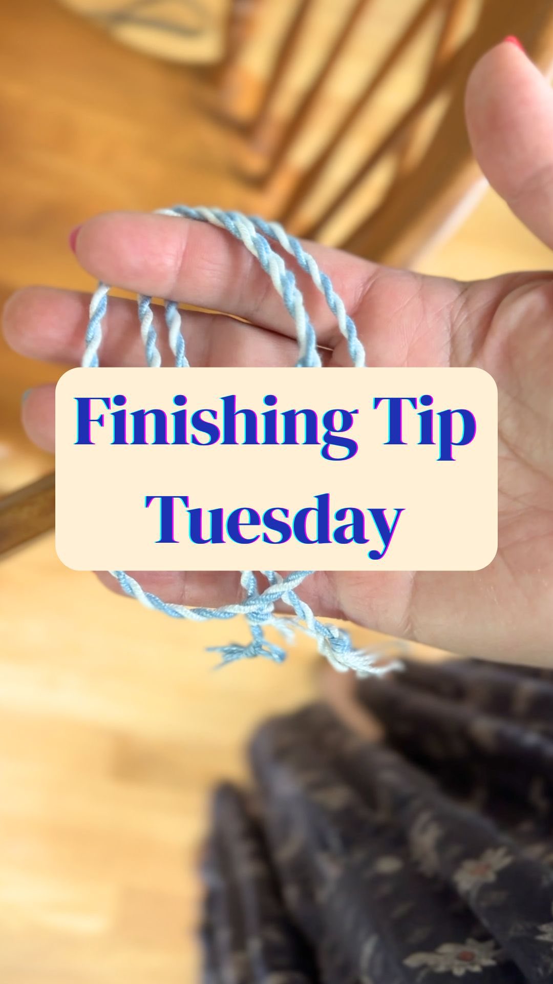 Overzealous corders: this Tip Tuesday is for you!
I try to hard to twist as much as I can without getting these little knots but it’s inevitable. I figured out that some gentle pulling and stretching gets rid of them while not compromising the twist. Enjoy!