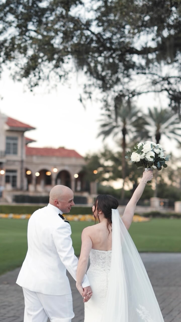 Naz traveled for a large chunk of April. That distance and time apart was HARD. Weâve gotten our reps in, to be sure. And each time we reach the end of the distance, I am left in awe of the sacrifice that military families make for so much longer. Distance may make the heart grow fonder but, geesh!!
Kudos to this incredible couple who didnât just survive the challenges thrown their way, but has thrived in spite of them. We are ever amazed by you to and so grateful for you and all of the couples out there, just like you!
@ashyyy113
@mccurryevents
@tpcsawgrassweddings #
@brookeimages
@weddingflowersjax
@studiobride
@generationyentertainment
@classiccakes100
@chicbooth