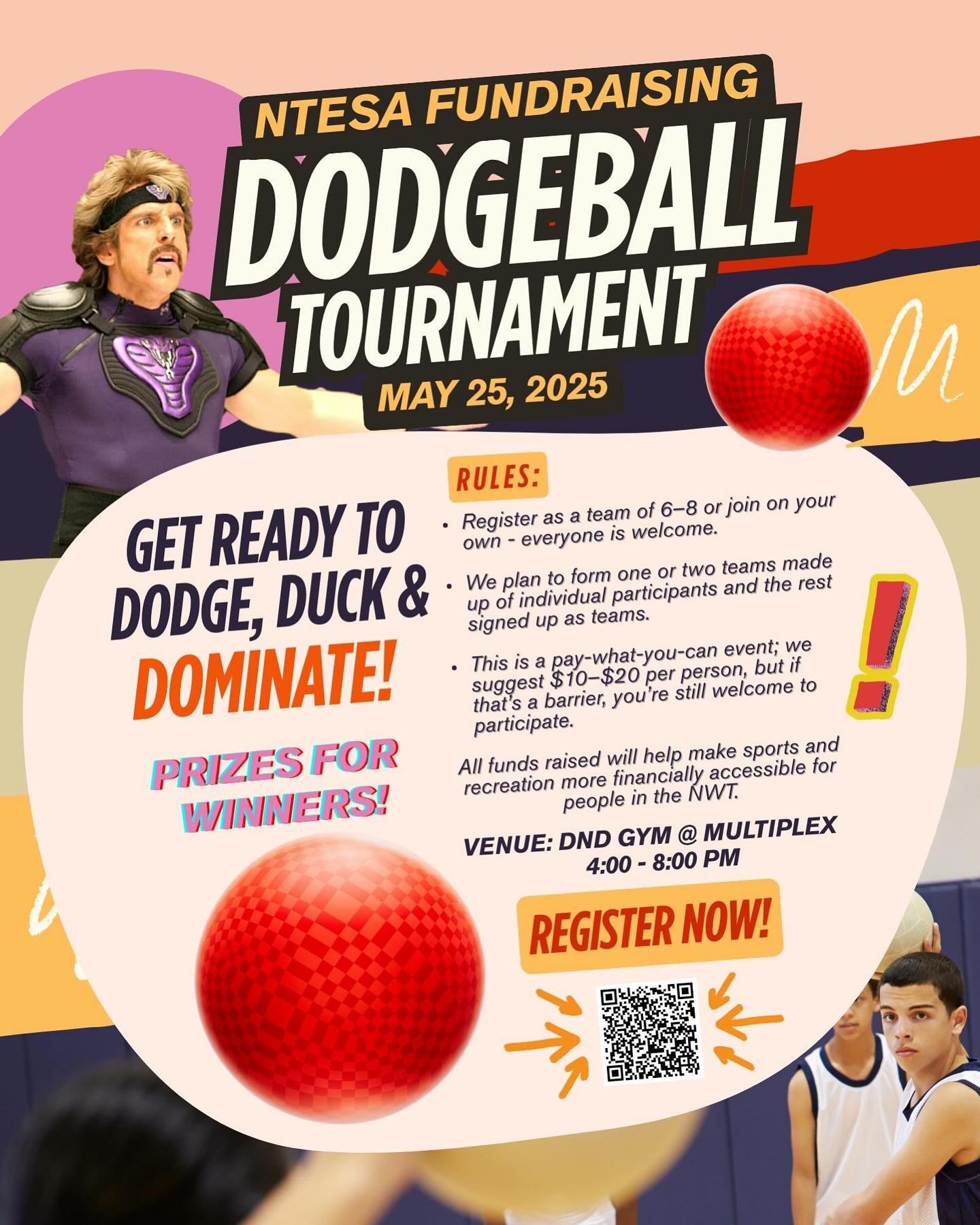 If you can dodge a wrench, you can dodge a ball 🔧💪🏼 Sign up at NTESA.ca!