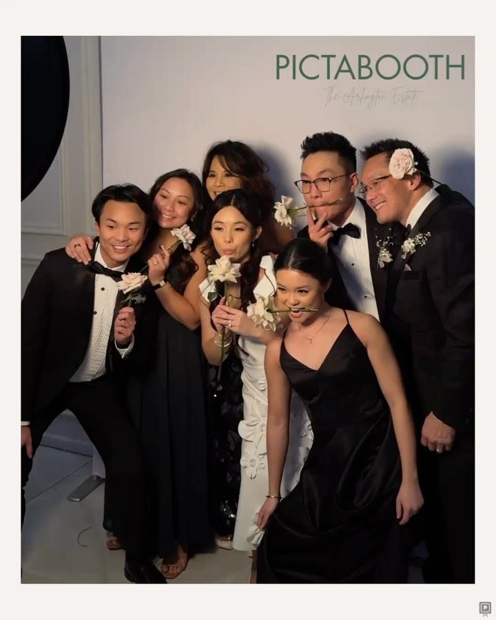 Where love stories unfold and memories are made. The Arlington Estate x PictaBooth.