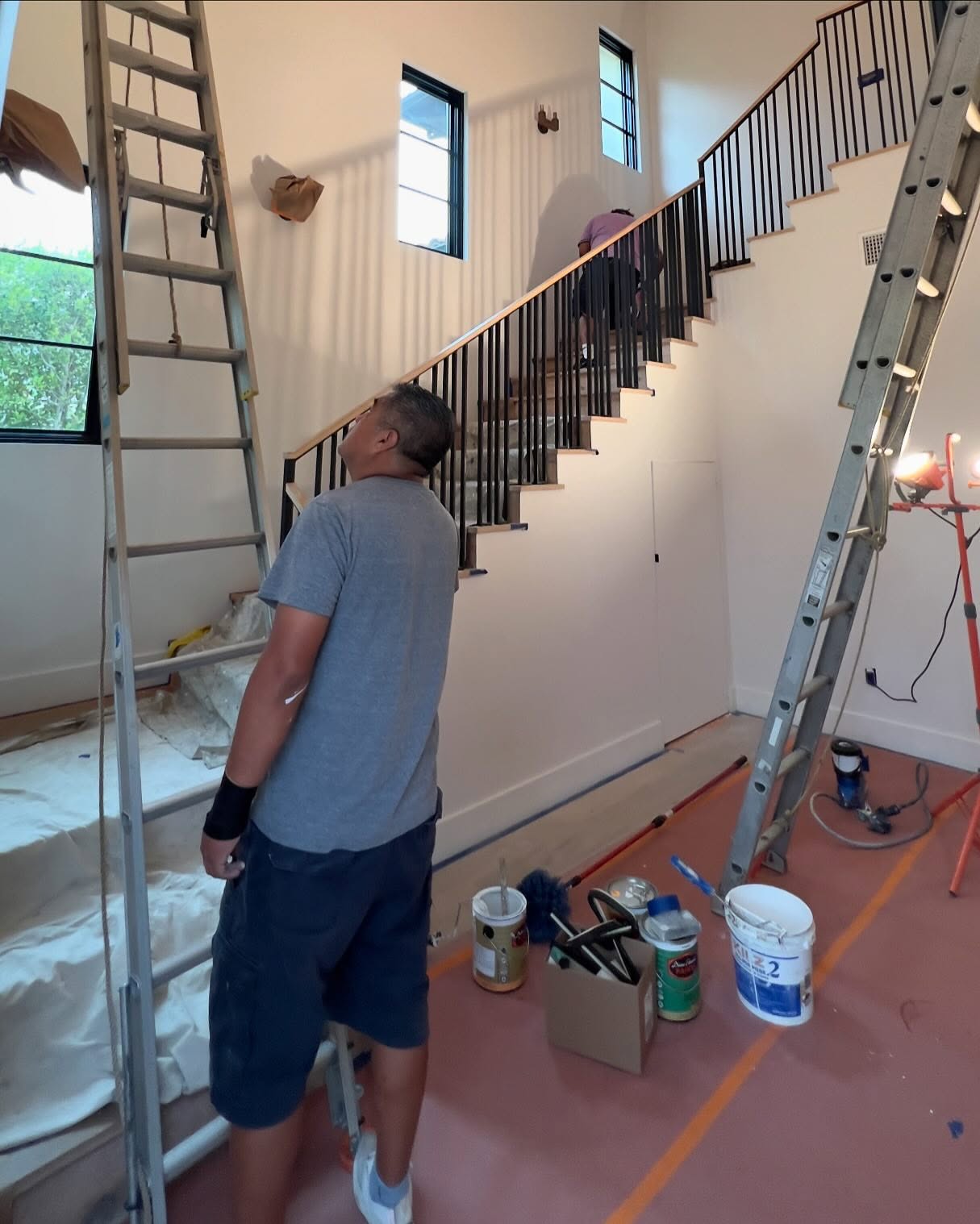 Our thorough process… highest level… #highendpainting #lapainting #realeastate #painting