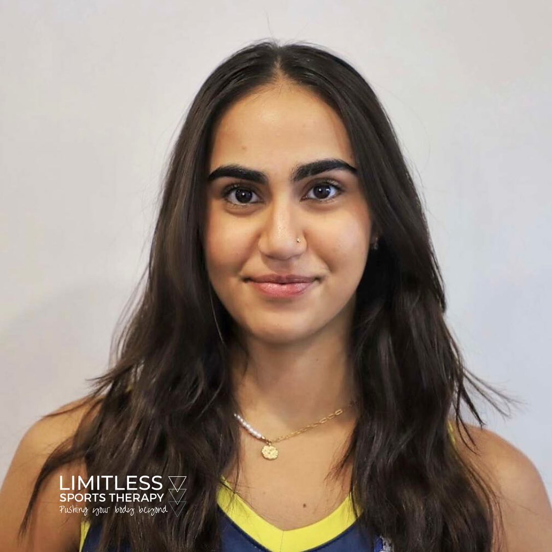Welcome Ameera 🙌🏽
🔹
We have a new Sports Massage Therapist joining us at Limitless Sports Therapy
🔹
Ameera will be working part time offering Sports Massage appointments during the week on Mondays, Tuesdays, Wednesdays, Fridays and Saturdays
🔹
Ameeras diary is now open and taking bookings as of Monday 19th May
To book in drop us a DM or WhatsApp on 07901003096