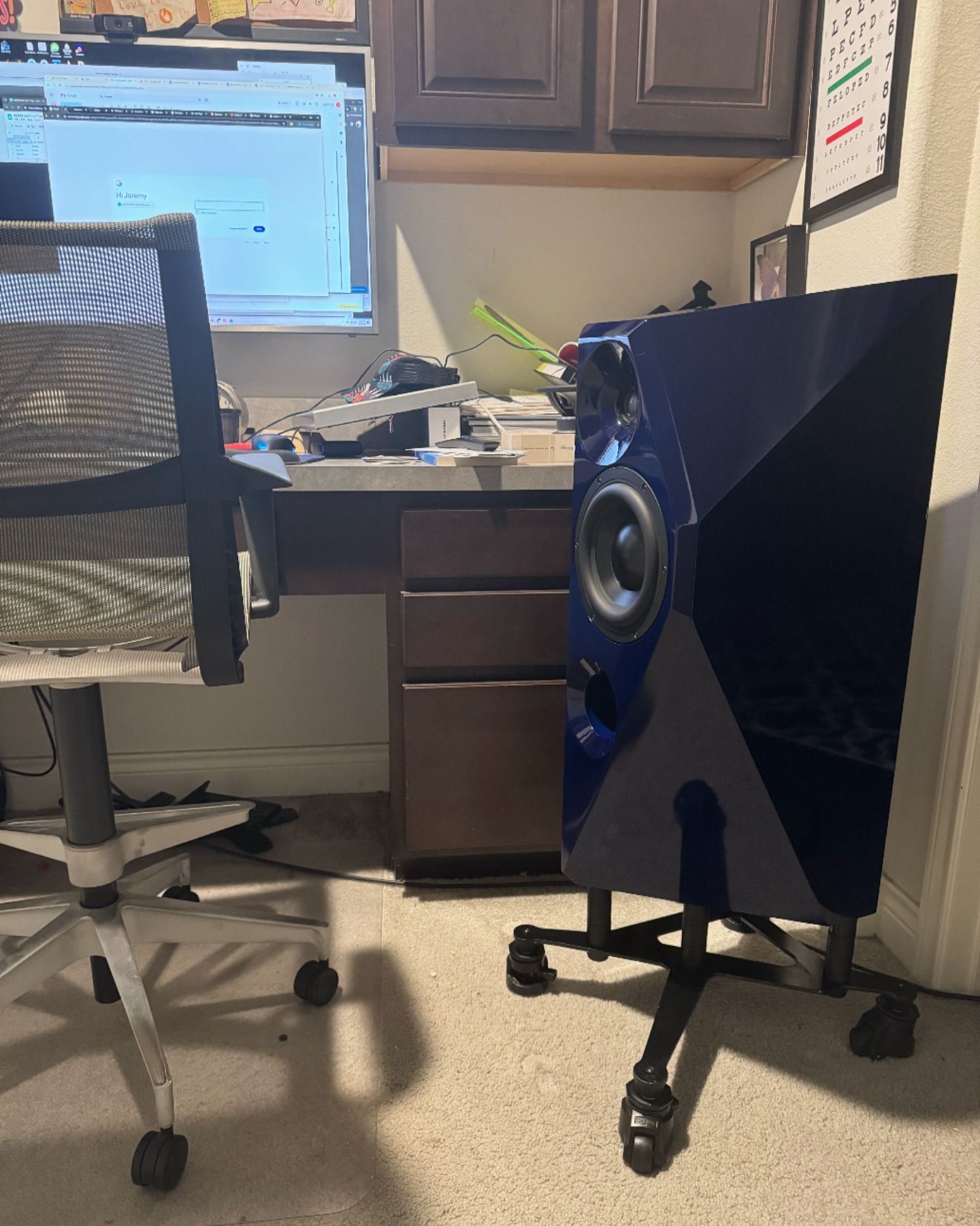 Side desk system