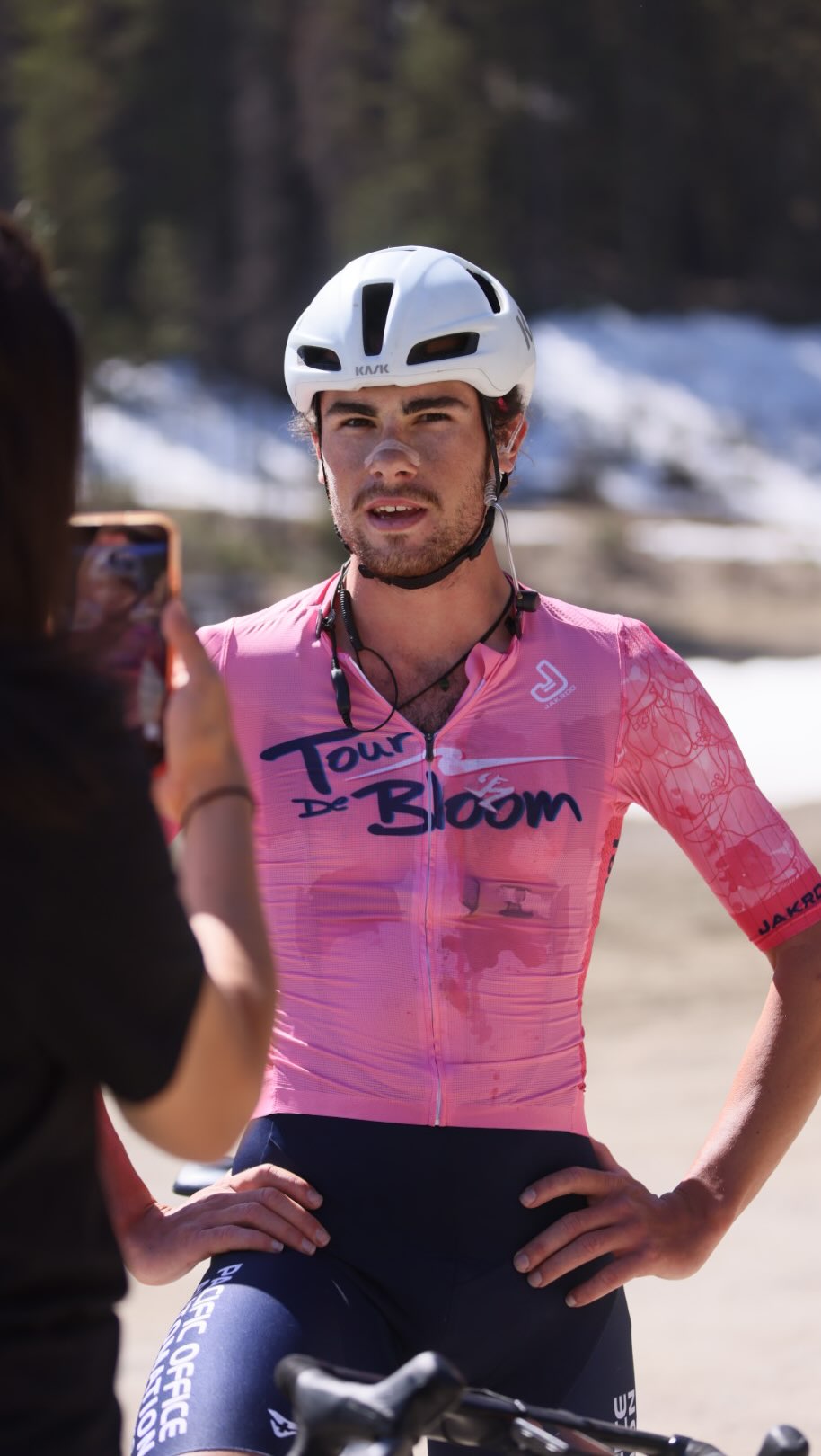 Our 2025 Overall Champion @matthew.mtb catches up with us at the finish after an incredible 5 days of racing success for @poa_racing. 💥💥