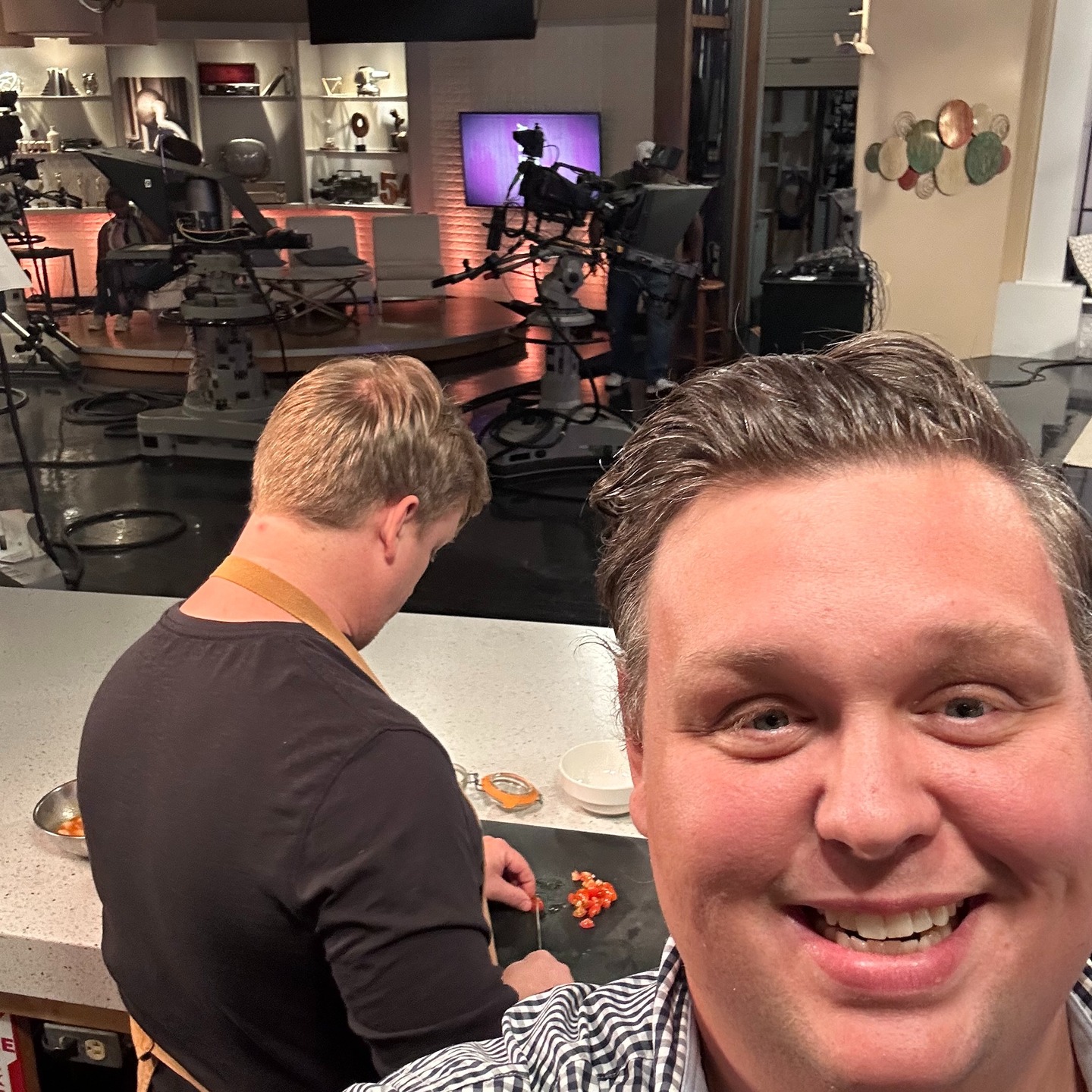 Back on that news tip!! look for us on @greatdaylouisiana on 5/15 cooking BBQ Shrimp and a Swordfish ceviche we may or may not have as a special tomorrow