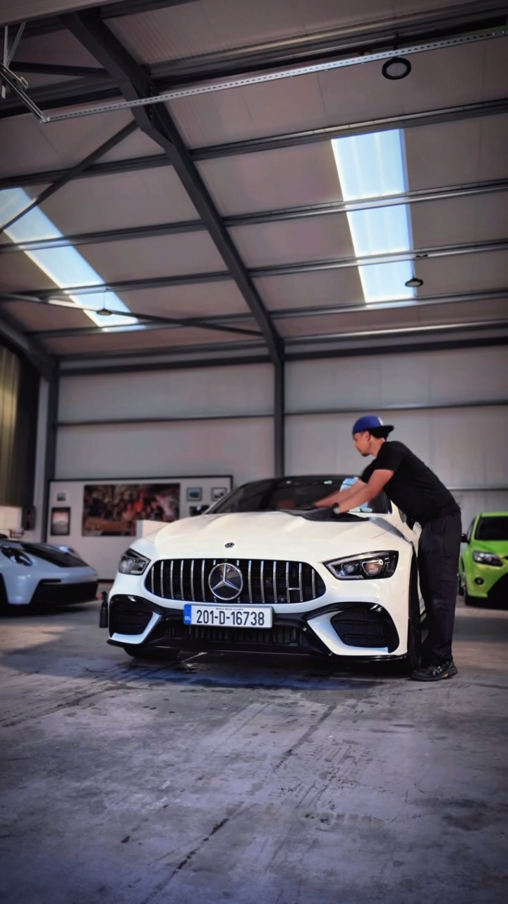 The stunning AMG GT53 in for a well deserved maintenance detail. Keeping those sleek lines and that aggressive stance looking sleek, every time. Luxury deserves care.
#AMG #GT53 #MercedesAMG #AMGGT53 #LuxuryDetailing #CarDetailing #MaintenanceDetail #AutoDetailing #PaintProtection #DetailersOfInstagram #CarCare #CleanCar #CarGram #luxurycars