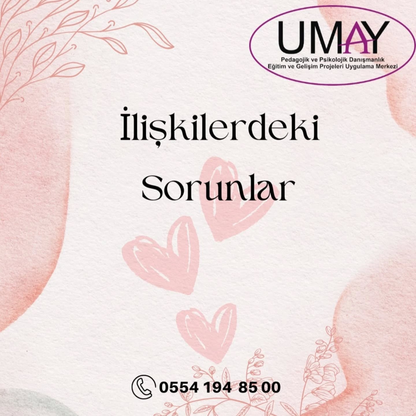 Çift Terapisi için arayarak bize ulaşabilirsiniz.
#psikolog #pedagog #maltepepsikolog #maltepepedagog #çocukpsikolojisi #çocukgelişimi #ruhsağlığı #annebabaçocuk #ailedanışmanlığı #ebeveyndanismanlik #çiftterapisi #yetişkinterapi #terapist #sevgi #çiftterapisi