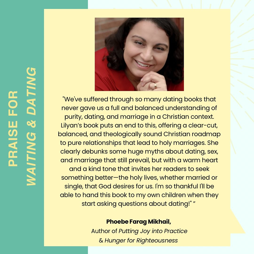 No more suffering through bad dating books!
Thank you @pkfarag for your kind words! Make sure you go check out her two phenomenal book!!
#waitingandatingbook