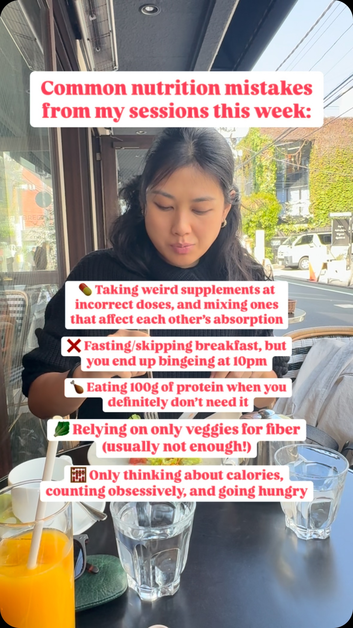 There’s SO much noise out there about diet and nutrition, I know it can be SO hard to filter the noise! I’m here to help you sort through it all and figure out the habits that will help YOU reach YOUR goals and fit YOUR life 🙌🏽 keep an eye out for these common ones that could use a little adjustment
#nutritionmistakes #caloriecounting #healthyeatingtips #fastingtips #supplements #highprotein #highfiber