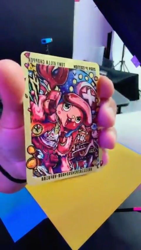 Bts shooting @vyrus_tradingcards at @vyrus_studios