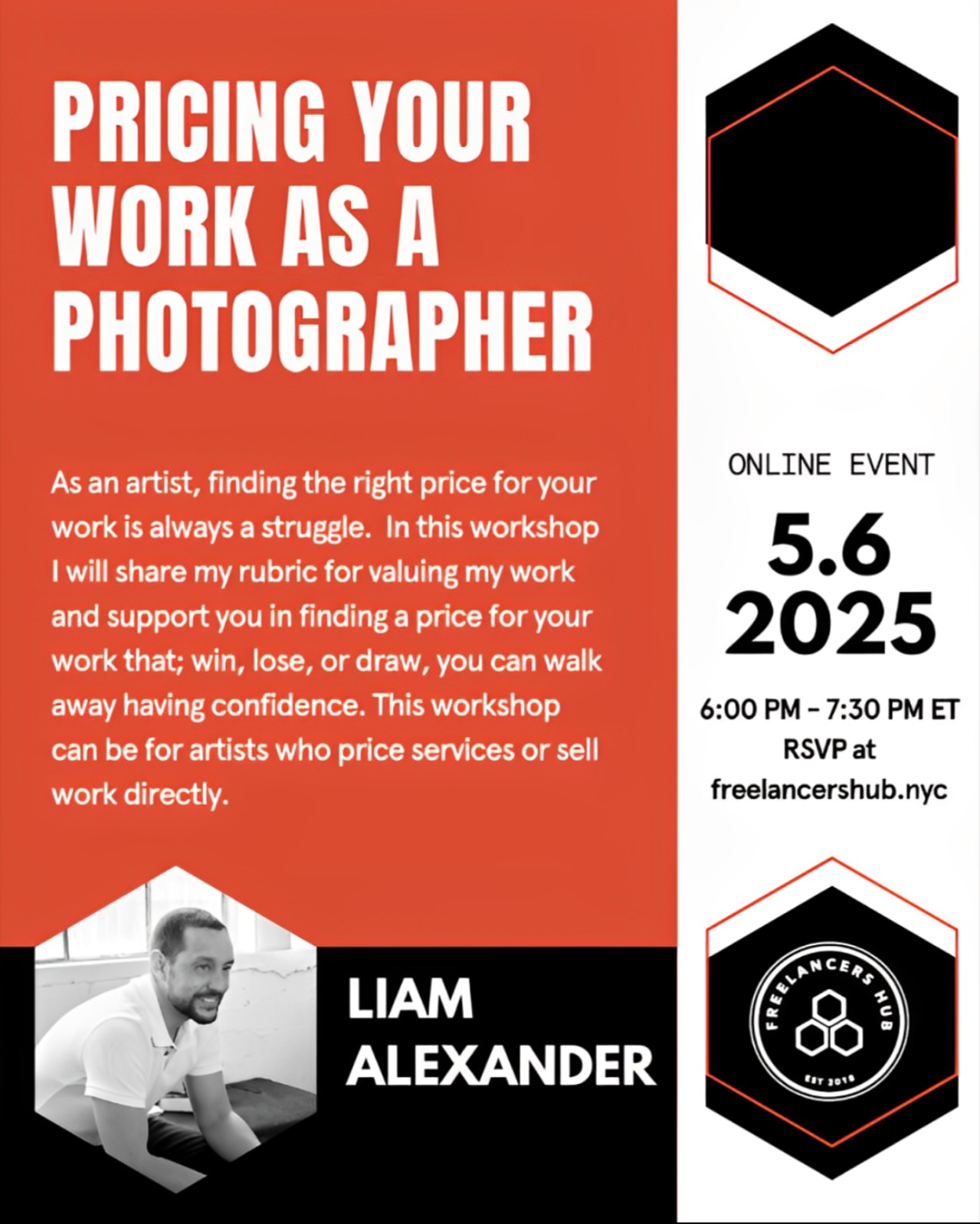 Not sure what to charge for your photos? Join the @nyc_hub with @leeumrulez on May 6th to learn how to price with confidence and value your creative work in this workshop for freelance photographers. Visit the link in our bio to RSVP!
All events at Freelancers Hub are made possible thanks to the support of NYC Mayors office of Media and Entertainment: @madein_ny
#freelancer #nyc #artists #brooklyn