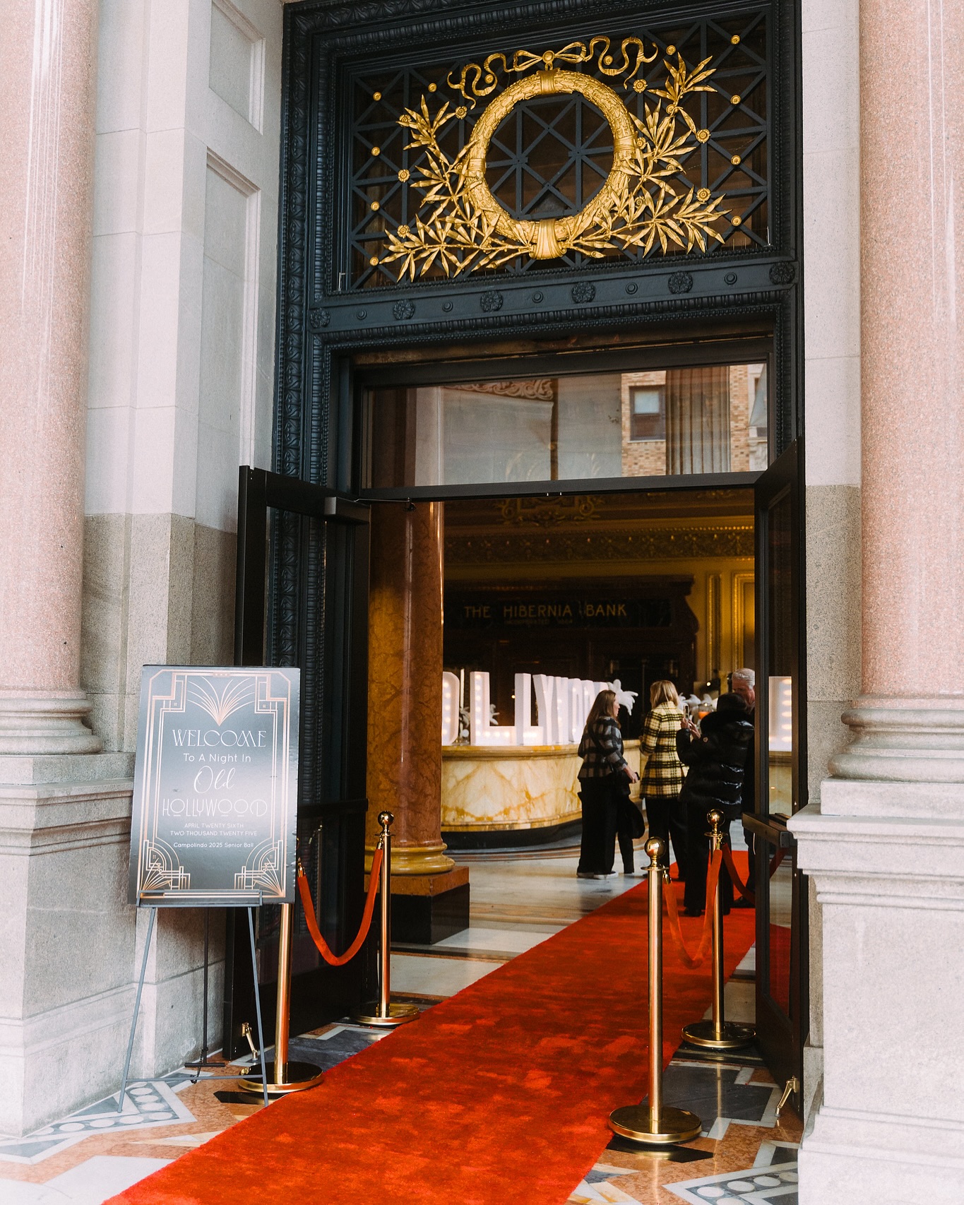 We were so grateful to provide the event production for Campolindoโs Senior Ball at @thehiberniasf! Our team brought the projection, uplighting, station lighting, DJ services with movers, lasers, and Void Acoustics, Photo Booth, and the red carpets and stanchions! ๐๐บ๐Thank you to @eyeconik.media for the amazing photos!
