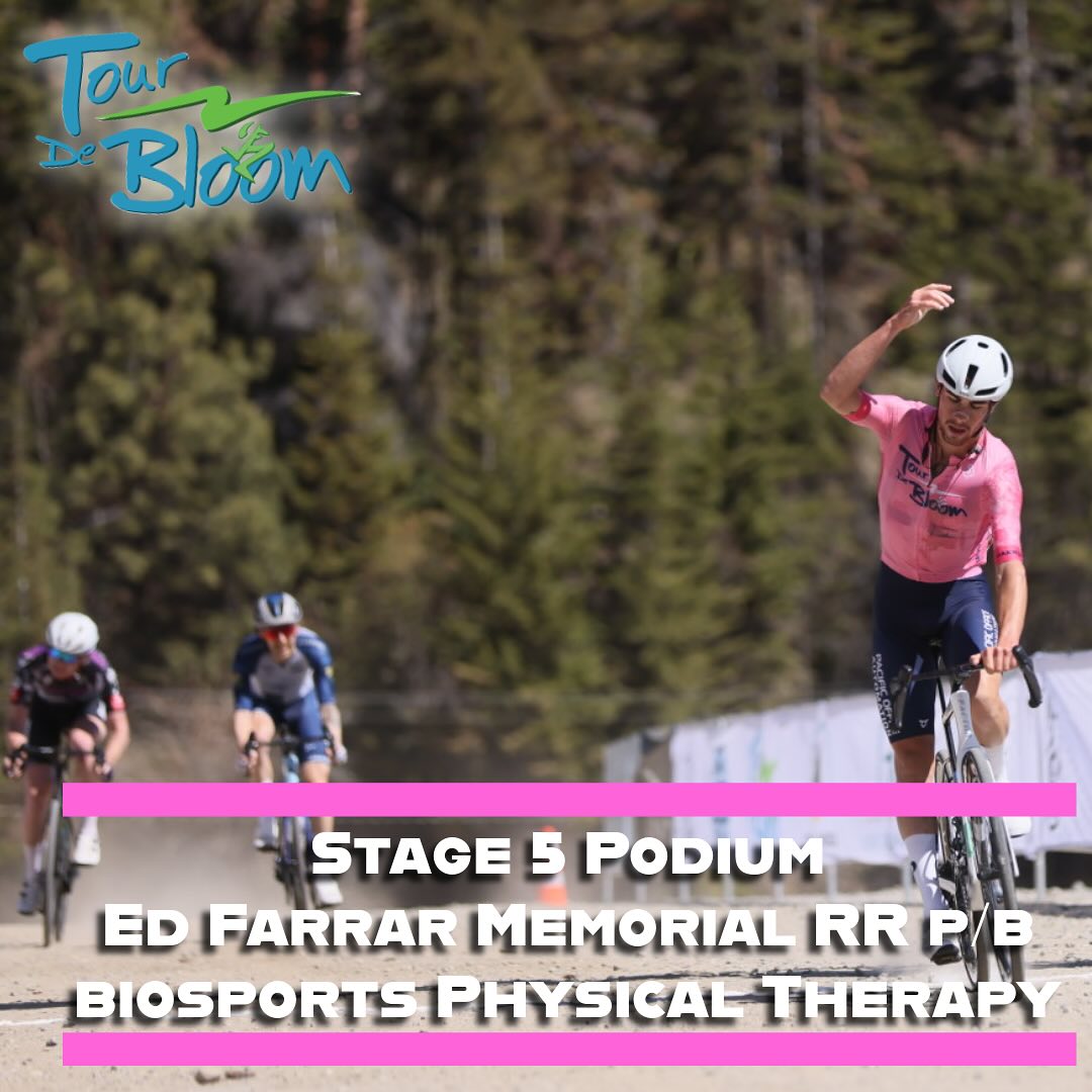 An incredible finish for our Queen Stage finale here for stage 5, @matthew.mtb takes the win and secures the pink jersey for @PoA Racing out of Portland, Oregon.
Results for Stage 5: Ed Farrar Memorial Road Race present by @biosports_physical_therapy
🥇 @matthew.mtb 🇳🇿 (@poa_racing)
🥈 @rickyarnopol 🇺🇸 (@projectechelonracing)
🥉 @timmy_mcb 🇺🇸 (@mikesbikes)
📸 @blakedahlin
#Tourdebloom25