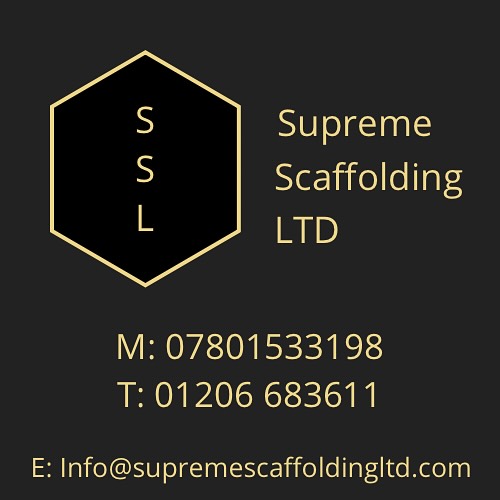 ⭐️Supreme Scaffolding LTD contact details⭐️
⭐️Mobile:07801533198
⭐️Office:01206 683611
⭐️Email:Info@supremescaffoldingltd.com