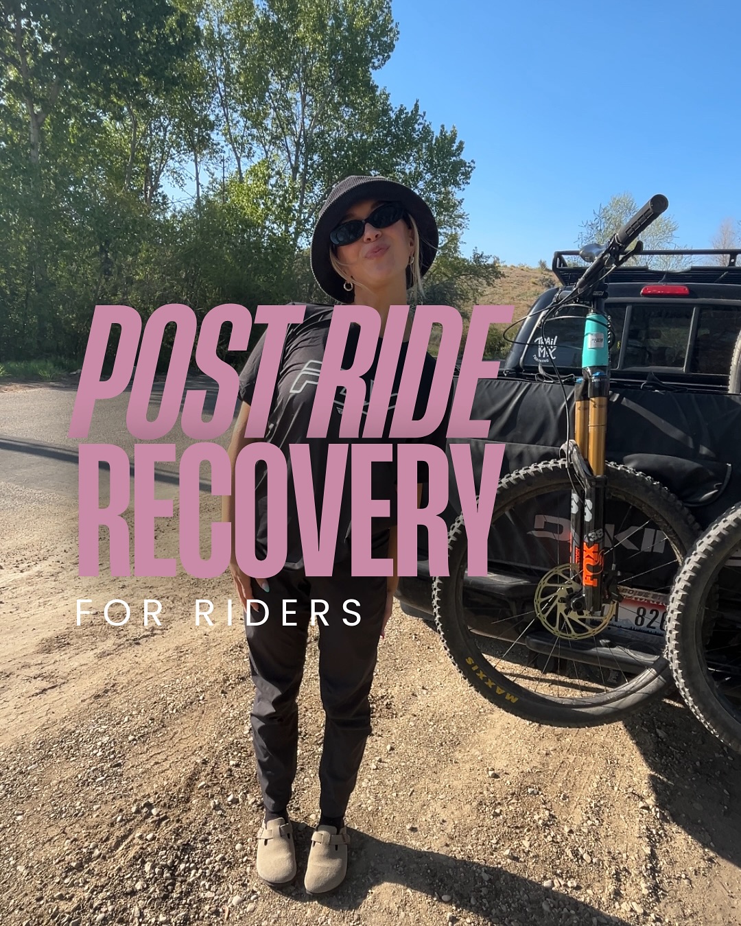 Upper Body Edition ⚡️
Chest openers + posture reset = better rides 💪🏼
1. Wall Angels
Back flat against wall, ribs tucked. Go slowwww. Keep fists and elbows on wall the wholeeeee time, pushing as hard as you can! Can’t?? Just keep practicing 👏🏼
2. Open Book Stretch
Focus on thoracic (mid-back) rotation
8-10/side
3. Supine I, Y, T
Keep thumbs up, use your core to lift the upper body as high as possible, squeezing the shoulder blades back and down. Think head back, not nose up.
8-10 reps
4. Foam Roller Chest Opener
Lie with palms facing up- feel free to move arms up overhead and elbows in toward the spine as you lay.
BREATHHH🙏🏼
60 seconds
Post-ride recovery is still training!
Save for later and try after your next ride 🫶🏻
This week I’m also offering a FREE 10 minute pre & post ride mobility routine! 🩷⚡️Head to the website to download 😘
#mobility #postriderecovery #mtbmobility #trailmixtraining #mtb #mtbbarbie