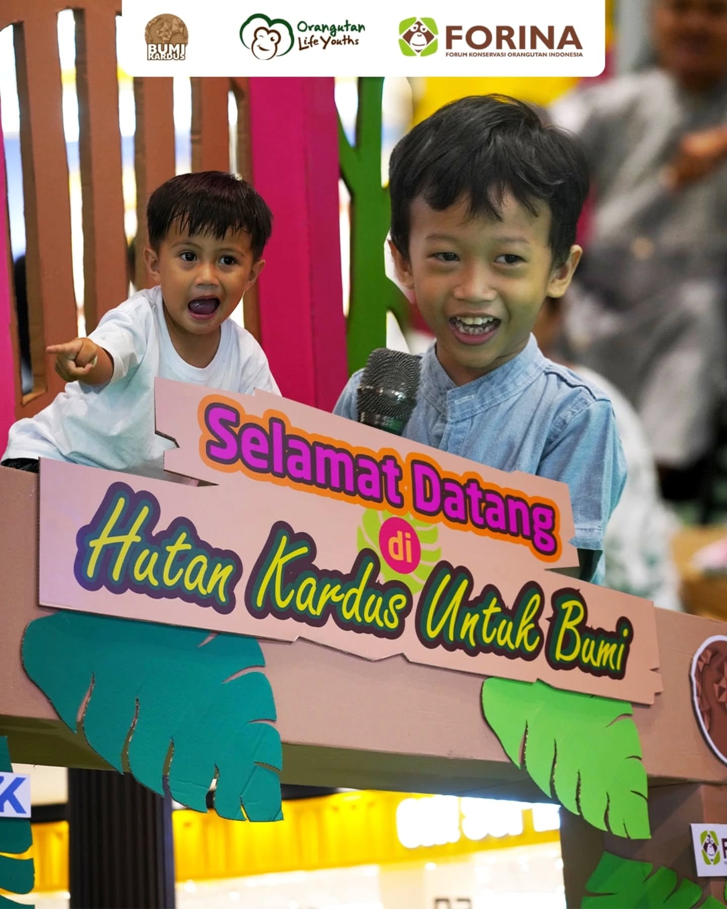 π Hutan Kardus untuk Bumi udah resmi dibuka!
Mulai tanggal 1β30 Mei 2025, AEON Mall Jakarta Garden City berubah jadi tempat main seru buat anak-anak tapi bukan sembarang tempat mainβ¦
90% terbuat dari kardus!
Fun, edukatif, dan tentu aja ramah lingkungan.
Di sini, anak-anak gak cuma main, tapi juga belajar soal bumi, hutan, orangutan dan pentingnya jaga alam lewat cara yang menyenangkan. ππ¦§
Ayo ajak adik, keponakan, atau si kecil ke Hutan Kardus untuk Bumi,
Karena dari kecil, kita bisa mulai peduli!
#hutankardusuntukbumi #mainsambilbelajar #eventanakjakarta #orangbaikjagaorangutan #olymovement #playgroundedukasi #saveorangutan #jagahutan #orangutanlifeyouth #youthforwildlife #genzforearth #orangutan