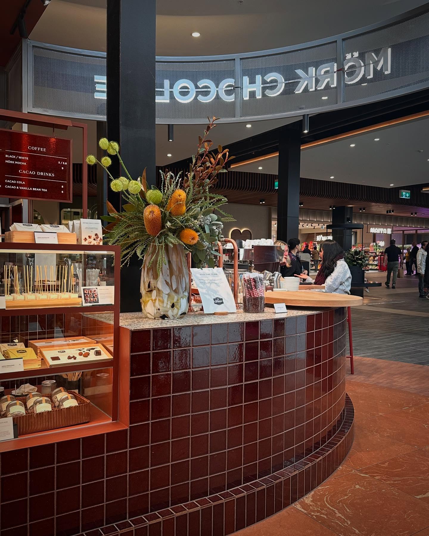 Sweet details of our latest concept store for @morkchocolate at the new @chadstone.au @chadstone_the_market_pavilion with @fscimelbourne @prettypollydesigns #retaildesign #cafe #cafedesign #storedesign #melbournefoodies #retaildesignstore