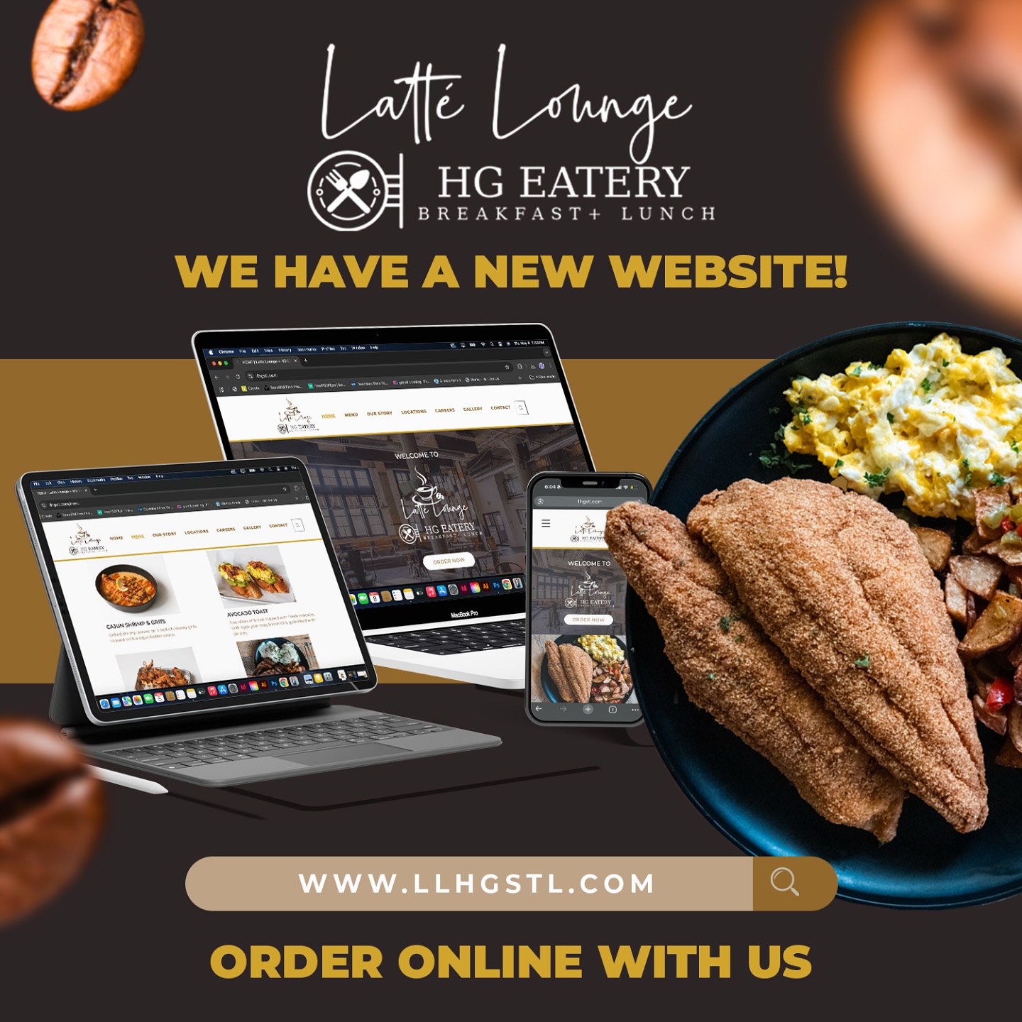 Exciting news, brunch + coffee lovers! Our brand-new website is now live! Dive into our menu, order your faves, and keep up with all things LLHG. Hit the link in bio to explore the new look!
#lattelounge #brunchandcoffee #websitelaunch