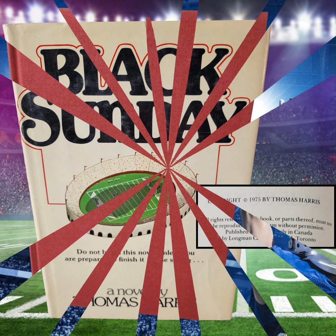 📚✨ A thriller that shook the literary world! ✨📚
Own a piece of suspense history with this near fine 1975 first edition of Black Sunday, the groundbreaking debut novel of Thomas Harris—the mastermind behind The Silence of the Lambs. Conceived by Harris and several fellow reporters while working for the Associated Press, this chilling tale of terror at the Super Bowl in New Orleans became a bestseller and a 1977 Hollywood hit.
Bound in striking red cloth with gilt-stamped titles, this collectible copy boasts a clean, unmarked interior and a well-preserved dust jacket with its original $7.95 price intact. A touch of wear, but a whole lot of legacy.
📖 318 pages of pulse-pounding action
🏆 A must-have for thriller lovers & literary collectors
💥 Don't miss your chance to own this iconic first printing! 💥
.
.
.
.
#BlackSunday #ThomasHarris #RareBooks #FirstEdition #BookCollectors #Thriller #LiteraryGems #SuspenseNovel #ClassicReads #VintageBooks