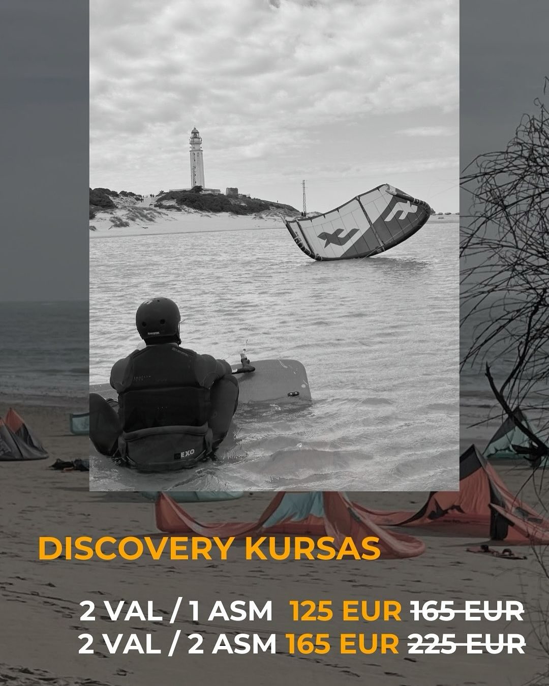 KAITAVIMO MOKYKLA SVENCELĖJE JAU VEIKIA ✌️
Ir nors orai dar šiek tiek vėsoki 🥶, tačiau saulutė ištisai lepina🌞 ir visos marios dabar - tik TAU! 💦 Mes pasirūpinsime, kad Tavo pamokos būtų ne tik šiltos, bet ir saugios bei max efektyvios 🤙
KAITAVIMO PAMOKŲ PAKETAI:
🔸 DISCOVERY KURSAS ( 2 VAL)
Kaitavimo pagrindai ant kranto ir vandenyje. Skirtas susipažinti su kaitavimu ir pajusti ar tai Tavo veikla!
Į kursą įeina:
teorija ir praktika krante
aitvaro paruošimas
saugumo procedūros
aitvaro kontrolė vandenyje
DISCOVERY KURSO KAINA- SPECIALUS PASIŪLYMAS ‼️‼️
125 EUR / 1 ASM. (VIETOJ 165 EUR.)
165 EUR / 2 ASM. (VIETOJ 225 EUR.)
🔸 FROM ZERO TO HEROE (4-8 VAL.)
Norintiems tęsti kaitavimo pamokas ir patirti savarankiško kaitavimo malonumą.
Į kursą įeina:
4-8 val. kaitavimo praktikos vandenyje
Bodydrag, waterstart ir kt.pratimai
Tavo pirmieji plaukimai su lenta pavėjui ir prieš vėją
4 VAL. KURSO KAINA: 295 EUR
6 VAL. KURSO KAINA: 425 EUR
8 VAL. KURSO KAINA: 525 EUR.
🔸 PROGRESO PAMOKOS
Nori progresuoti ir patobulinti savo įgūdžius ar išmokti įvairių triukų vandenyje? Patyrę kaitavimo instruktoriai išmokys nuo paprastų kaitavimo elementų, tokių kaip posūkiai ar šuoliukai iki pažengusių lygio vandens triukų.
PROGRESO PAMOKA:
85 EUR / 1 VAL.
SUPERVISION
Jau gali kaituoti savarankiškai, tačiau dar šiek trūksta drąsos ar palaikymo vandenyje? Nesirūpink, prižiūrėsime Tave, patarsime ar pagelbėsime sudėtingose situacijose.
We’ve got your back! ✌️
INDIVIDUALI PRIEŽIŪRA:
1 VAL. 45 EUR
REGISTRUOKIS PAMOKOMS JAU DABAR! 🤙
O mes susisieksime su tavimi, kai tik bus palankios sąlygos.
REGISTRACIJA telefonu + 370 6000 0344, labas@pucia.lt
https://www.pucia.lt/mokykla 🫶
#kaitavimas #kaitavimopamokos #kaitavimomokykla #kaitavimoinstruktoriai #iko #svencele