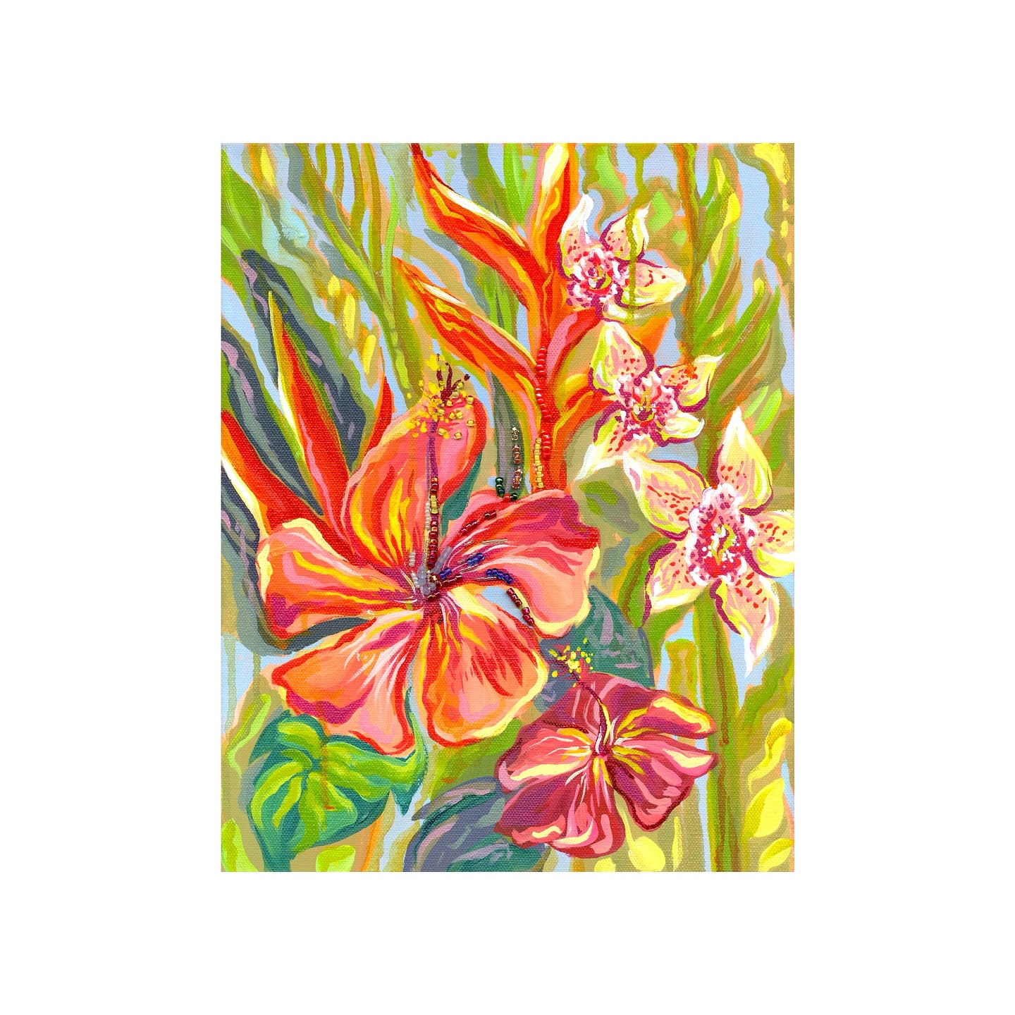 “Sundrenched Solstice” 🌅✨🌞
The final works! These pieces will be available and on view at @onefortheroad.sav on Sunday the 11th for our group show “May in the Backyard” 🌺
These pieces are available - feel free to reach out to me or @malia.anderson.art if interested.
“Hibiscus Glow”
11” x 14” | acrylic and beads on canvas
SOLD
“Big Swimma”
11” x 14” | acrylic and beads on canvas
AVAILABLE
“Underwater Playground”
11” x 14” | acrylic and beads on canvas
SOLD
“Tako in the Tides”
11” x 14” | acrylic and beads on canvas
SOLD
“Fruit Snacks”
11” x 14” | acrylic and beads on canvas
SOLD
“Sunset Dip”
11” x 14” | acrylic and beads on canvas
SOLD