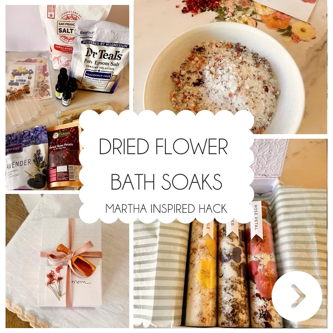 Create a gift that SOAKS in all the love this Mother's Day ~ or any special day💐
These floral bath salt tubes are the sweetest blend of self-care and style ~ just mix salts, dried blooms, and essential oils (with a skin-loving carrier oil like jojoba).
Tuck them into a gift box, tie it up with a bath scoop and ribbon, and voilà~ a special gift that’s thoughtful, handmade, and totally relaxing. 💕
Don’t forget to add a card with a few dried flowers glued on for that extra aww factor.
#mothersdaygifts #handmadewithlove❤ #thoughtfulgifting #designstobloom