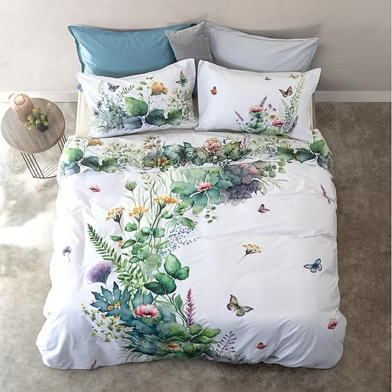 Regala alla tua stanza un tocco di freschezza primaverile.
#lenzuola #lenzuolacopriletto #tessutidiqualità