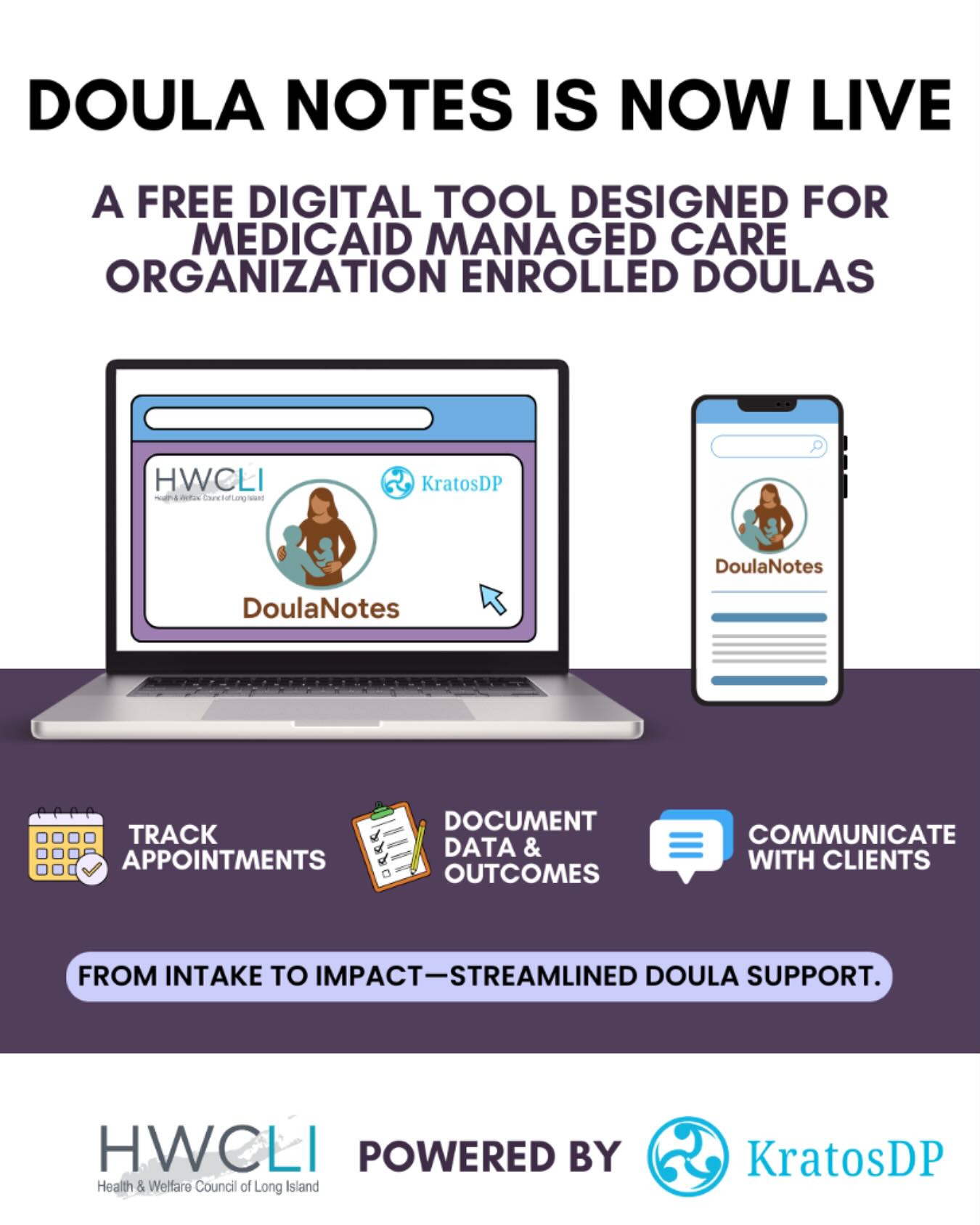 ✨ Say hello to Doula Notes! A new digital platform that streamlines client management
for doulas working in Medicaid Managed Care Organizations. Because less paperwork =
more time supporting birthing people. Are you a Doula interested in learning more? 📲
Visit tinyurl.com/DoulaNotes #DoulaNotes #BlackMaternalHealth #EquityInBirth