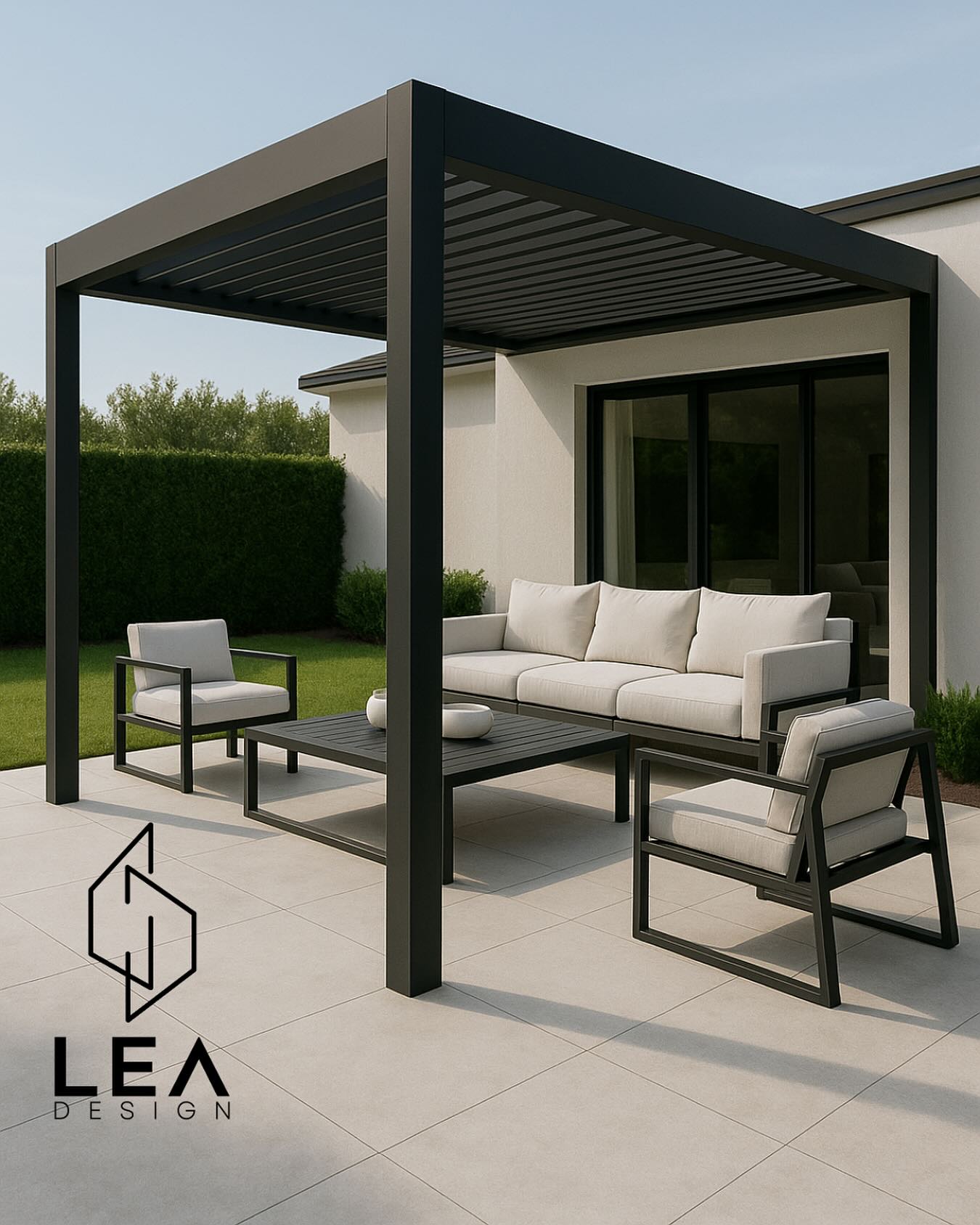 We believe your outdoor space should be as stunning as your home.
Timeless design. Built to last.
Welcome to LEA DESIGN!
///////////////////////////////////////////////////////////////
Creemos que tu espacio exterior debe ser tan impactante como tu hogar.
Diseño atemporal. Construido para durar.
¡Bienvenidos a LEA DESIGN!
#LuxuryPergolas #OutdoorLiving