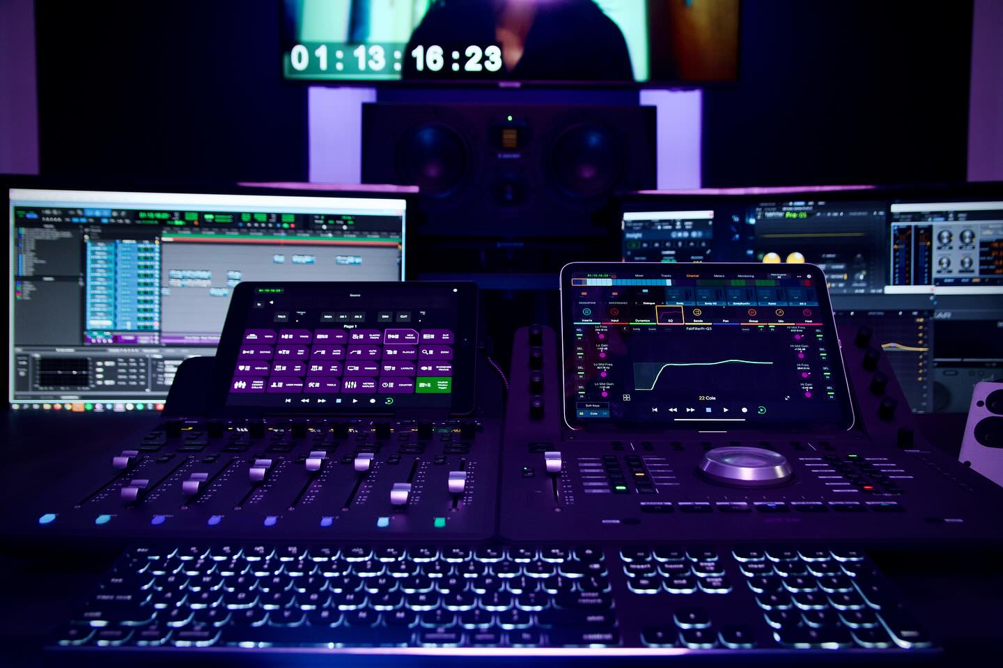 Built for immersive storytelling and calibrated for accurate monitoring, our audio post studio is equipped to deliver precise mixes that translate seamlessly across any screen.
Featuring:
🔊 Adam Audio A Series Studio Monitors in 5.1 Surround for immersive soundscapes
🎚️ Avid S1 & Avid Dock Control Surfaces for hands-on control
🎧 Audient Oria Monitor Controller calibrated with Sonarworks SoundID Reference to keep the room honest
🎙️ Neve 1073 Preamp & EQ into a WA-1B Tube Compressor for the perfect VO vocal chain
From indie shorts to branded spots, this room is where it all comes together.
#AudioPostProduction #5Point1Mix #FilmSound #ShinobiSound #SoundDesign #DialogueMixing #AvidS1 #AdamAudio #AudientOria #AtlantaSound #ATLPostProduction