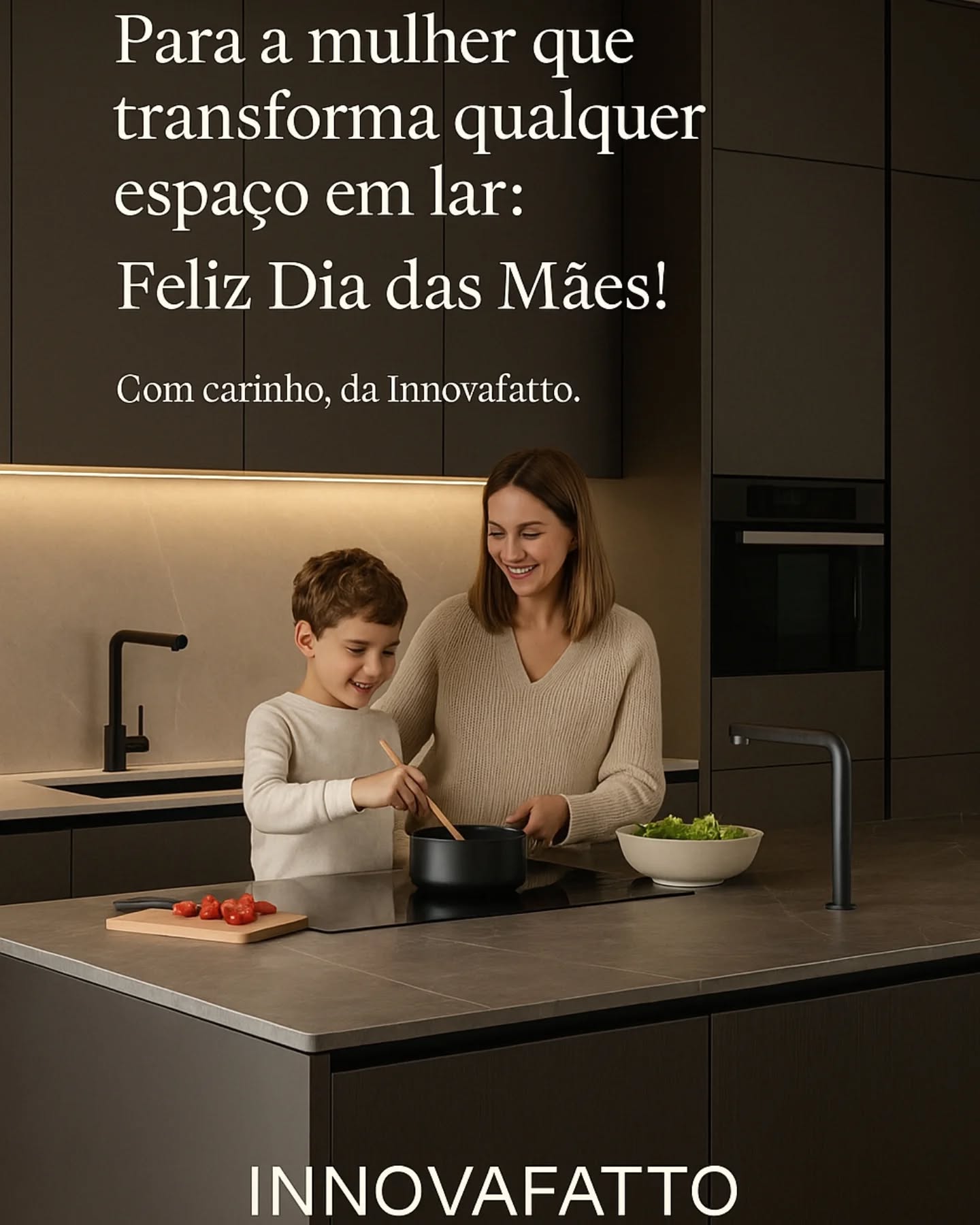 Toda mãe merece um espaço à altura da sua dedicação.
Com móveis sob medida, qualidade e design exclusivo, homenageamos aquelas que fazem da vida uma obra de amor.
Feliz Dia das Mães!
#DiaDasMãesInnovafatto #EstiloComPropósito #MóveisSobMedida
#diadasmães2025
#innovafattoplanejados
#moveisplanejados