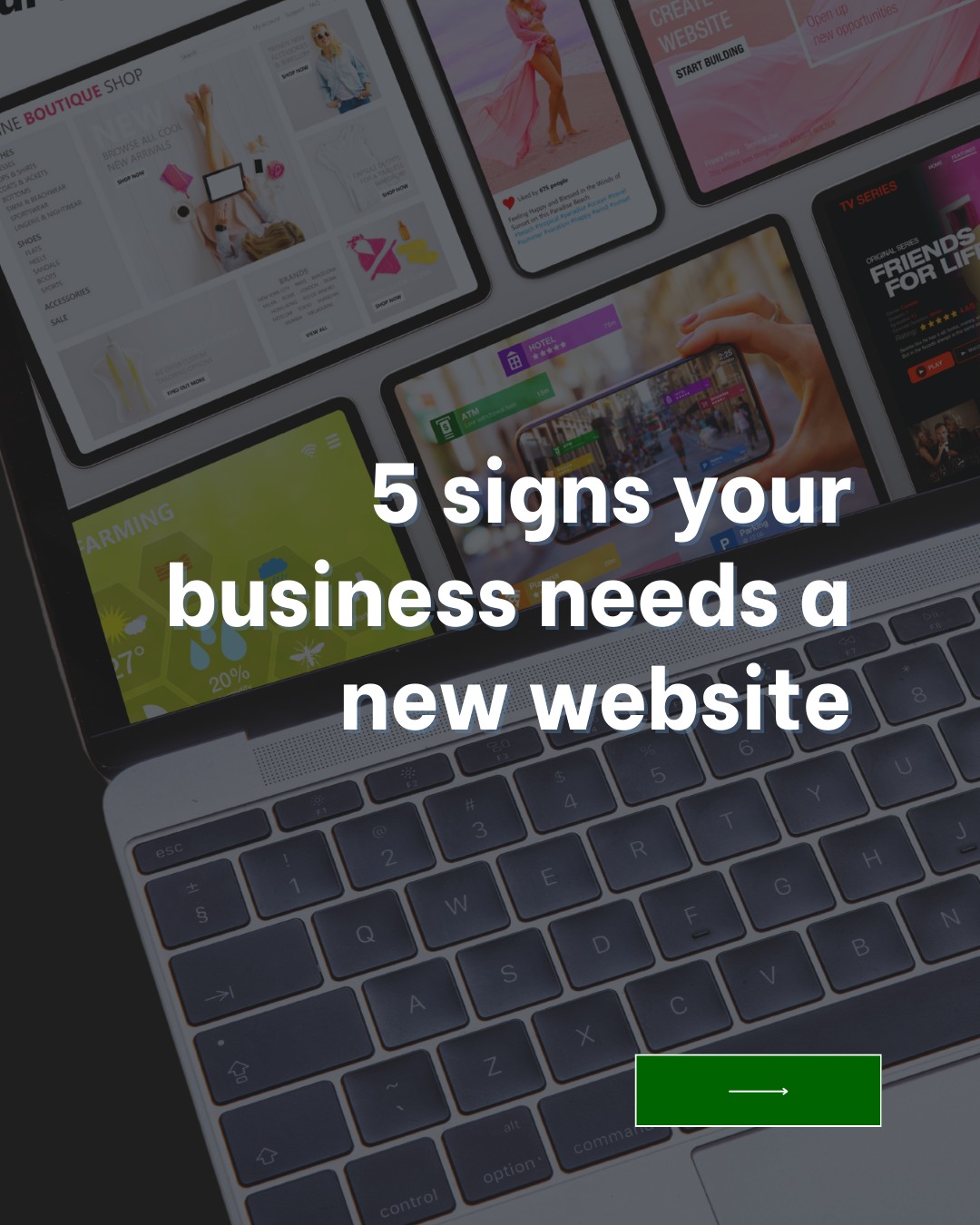 Is your website costing you clients? Let’s talk about it.
Your website is often the first impression people have of your business, and if it’s not making the right one, you’re leaving opportunities (and money) on the table.
Swipe through this post and see if you recognise any of these issues:
🚫 Outdated design making your business look stuck in the past.
🚫 Slow loading times frustrating potential clients before they even see what you offer.
🚫 A site that’s not mobile-friendly, and with over 60% of searches happening on phones, that’s a problem.
🚫 No clear call to action to guide your visitors, meaning they click away without booking or enquiring.
🚫 A website you can’t easily update, leaving old prices, outdated services, and missed opportunities online.
If any of this sounds familiar... it’s time for a change.
At Front Door Marketing Solutions, we design and manage bespoke, modern websites built not just to look good, but to actively grow your business. Whether you need to fix what’s there or start fresh, we’ll create a site that reflects the quality of your service and supports your growth.
📩 DM us today or email info@frontdoormarketingsolutions.com to schedule a free consultation.
Your business deserves a website as refined as your service. Let’s build it. 🤍
#websitedesignireland #smallbusinessireland #irishmarketingagency #dublinwebdesign #digitalgrowth #frontdoormarketing