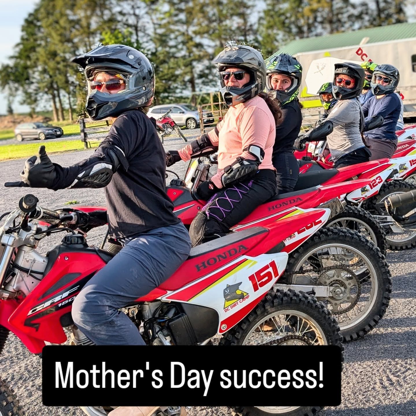 We don't often do gender-specific classes, but there was something very special about two female coaches leading an eight woman mother's Day class yesterday! Several moms and daughters got hooked on Moto and created amazing memories together!
If you're looking for more ladies-only training.. you can meet BJ at the Hog Rock rally in Illinois this summer. or tune in to all the cool stuff for female Riders @she.adv