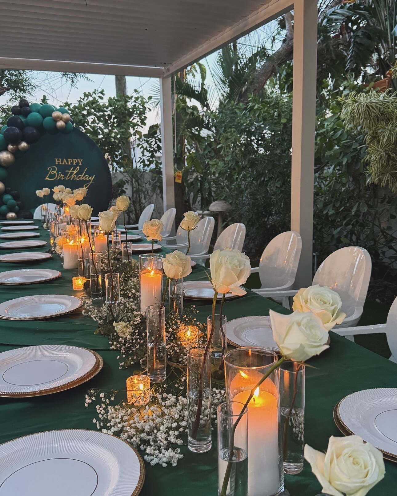 Effortless elegance under the palms
Reserve your date and let JGE bring this level of luxury and ambiance to your next event with our Intimate Experience package.
#JGEEventDesign #LuxuryEvents #EventStyling #TablescapeInspo #GardenPartyVibes #ElegantEntertaining #MiamiEvents #EventPlanner #ChicCelebrations #CandlelitEvening #BirthdayDinner #IntimateGathering