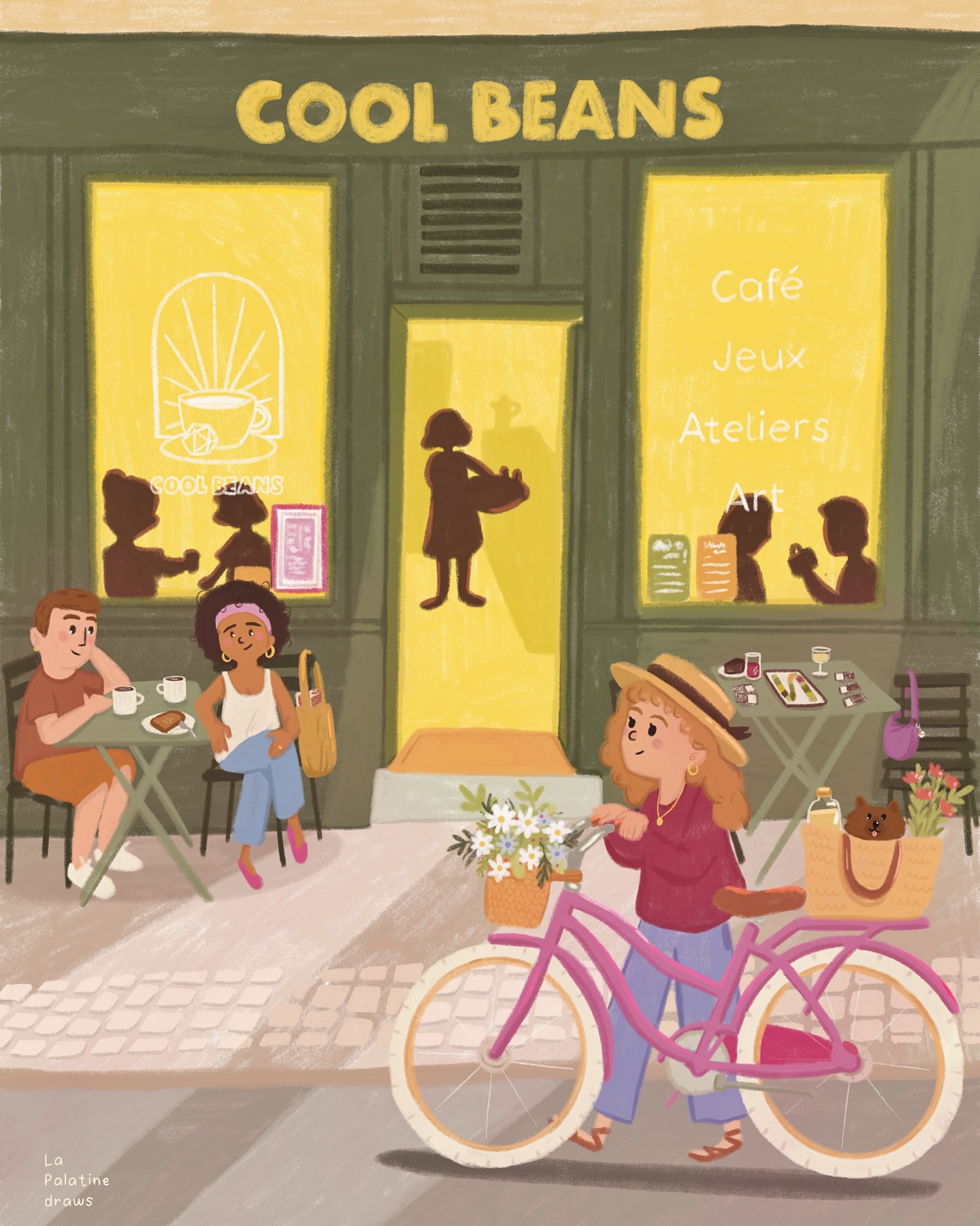 🎉 Un joyeux anniversaire à @coolbeans.versailles , un repère incontournable pour les gourmands versaillais ! 🍪☕️ bravo à toute l’équipe pour leur travail au quotidien 🙌🍰
#versailles #coolbeans #coolbeansversailles #versaillesmaville #cestversaillesici #coffeeshop #lapalatinedraws #lapalatineboutique #kidlit