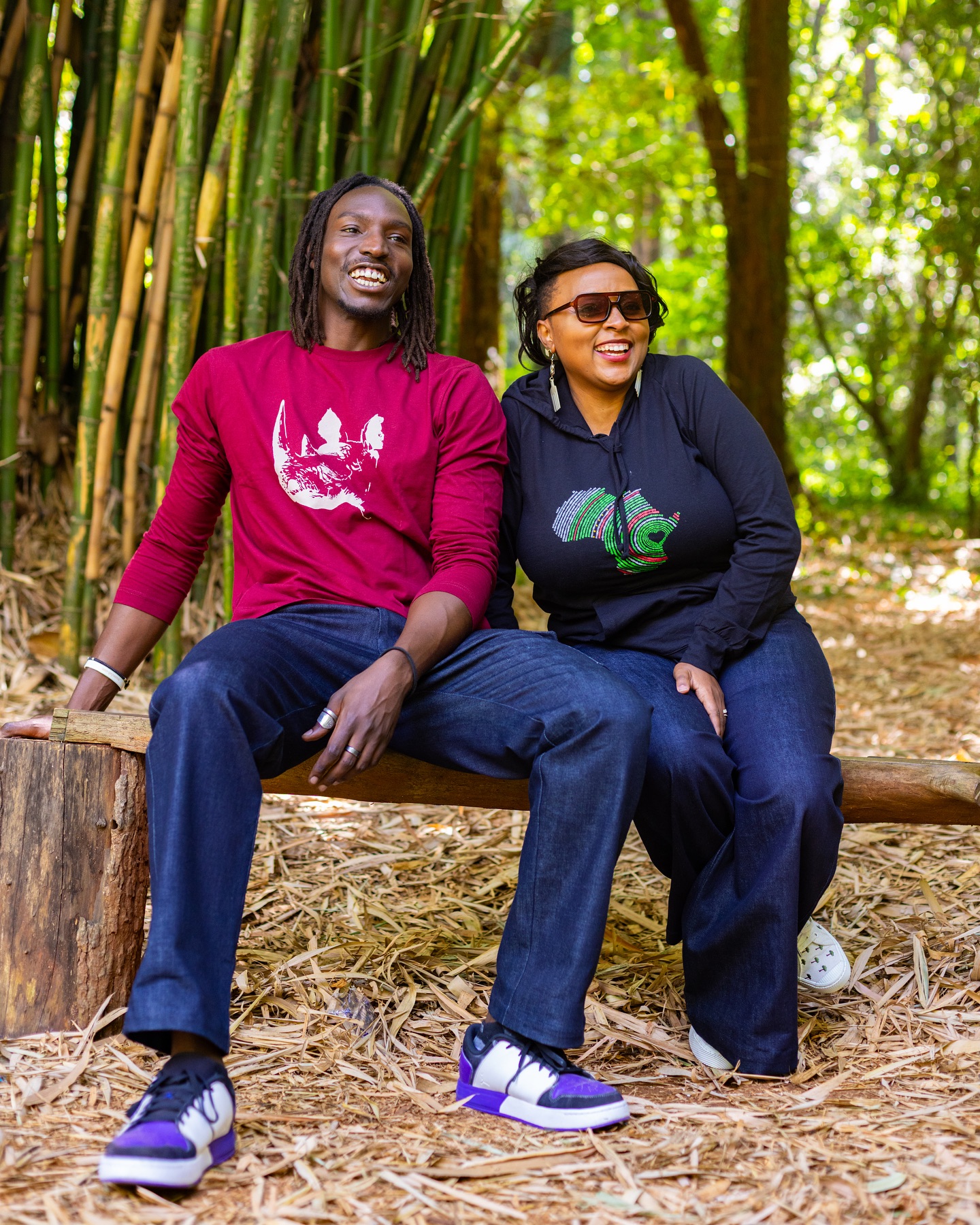 Check out Jeremy rocking our long-sleeve men’s tee, and Maggie in the ultimate jumper — both styling it their way! And those jeans? They’re part of our denim collection, perfect for dressing up or down, depending on your mood!
When we say we have something for everyone, we mean it. Stylish and sustainable is our promise! 🎉
#WildlifeWorks
#EcoFactory
#WildlifeWorksApparel
#Empowerment
#fashionrevolutionary
#Madeinkenya
#madeinafrica
