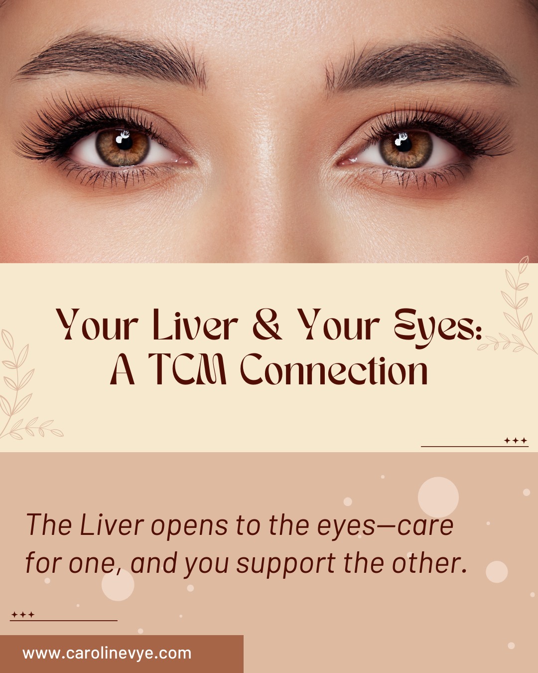 In Traditional Chinese Medicine (TCM), every organ system has a sensory organ it “opens to”—and for the Liver, that organ is the eyes.
The Liver stores Blood and ensures the smooth flow of Qi, both of which are essential for clear vision, eye moisture, and comfortable eye movement. When Liver Qi or Blood is deficient or stagnant, we may experience:
🔹 Blurred vision or floaters
🔹 Dry, itchy, or tired eyes
🔹 Eye twitching or pain
🔹 Light sensitivity
🔹 Worsening vision with stress or fatigue
💚 Support Your Liver, Support Your Sight
✔ Rest your eyes often—especially from screens
✔ Eat Blood-nourishing foods like goji berries, leafy greens, beets, and eggs
✔ Move your body daily to keep Liver Qi flowing
✔ Try acupuncture or acupressure (Liver 3 is a great place to start!)
✔ Practice mindful breathing to soothe Liver tension
✨ Caring for your Liver isn’t just about emotions and digestion—it’s about how clearly you see the world, and how well your body responds to what it sees.
#TCM #LiverHealth #EyeHealth #TraditionalChineseMedicine #QiFlow #VisionSupport #Acupuncture