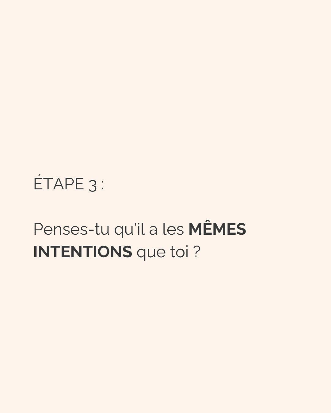 Se défaire de l’emprise d’un ou une PN est un parcours du combattant. Que ce soit dans les relations amoureuses, amicales, la famille et même évidemment au boulot (oui, ils sont partout !).
Si c’est ton cas, ne perds pas espoir et ne culpabilise pas. Tu fais de ton mieux et à ton rythme pour t’en sortir.
Avant de trouver la force de partir (le/la PN te pompe toute ton énergie précisément pour que tu n’aies pas la force de partir) voici la meilleure chose que tu peux faire pour TOI :
Montre-lui que TU SAIS. Que tu n’es pas DUPE. Tu as repéré son petit jeu, tu peux même en décrire les tenants et aboutissants. Tu sais reconnaître ses manipulations, ses phrases assassines. Mais elles ne te touchent plus. Elles ne t’atteignent plus.
(Oui ok, c’est pas vrai, mais il doit le croire, et toi aussi ;))
Un.e PN à découvert n’aura plus jamais la même emprise sur toi. Ça ne suffira pas totalement à te faire sortir de ses griffes, mais ça t’aidera à te sentir plus forte, plus confiante, pour faire les premiers pas loin de lui.
Crois-moi, je suis passée par là…
————————————————————————
Je suis Emilie, thérapeute & coach diplômée spécialisée dans la dépendance affective et les troubles émotionnels.
J’aide les femmes qui souffrent de schémas toxiques répétitifs à aimer sereinement et librement, sans plus jamais s’oublier.
Tu te reconnais dans mes posts ? Prenons 30 minutes pour faire connaissance.
Rdv sur mon site emilie-leduc.com ou dans le lien que tu trouveras ci-dessus dans ma bio
#dependanceaffective #manipulation#relationtoxique#addiction#dependance#peurs#blessuredabandon#rupture#couple#hypersensibilité #emotions #gestionemotions #hypersensibles #abandon #perversnarcissique #depression #blessuredelame #selflove #amourdesoi #tinder#date#rencontre #angoisse#solitude #lovecoach #pn #devperso #amourdesoi