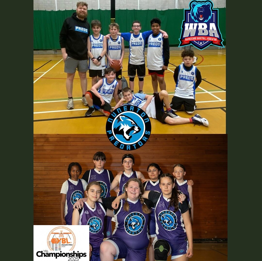 A huge day for Preds tomorrow with our U11s Boys and U13s Girls taking part in their respective finals. Good luck tomorrow guys, the club is proud of you all.
#letsgopreds #partofthepride #thisgirlcan #femaleballers #ybl #warwickshirebasketballleague