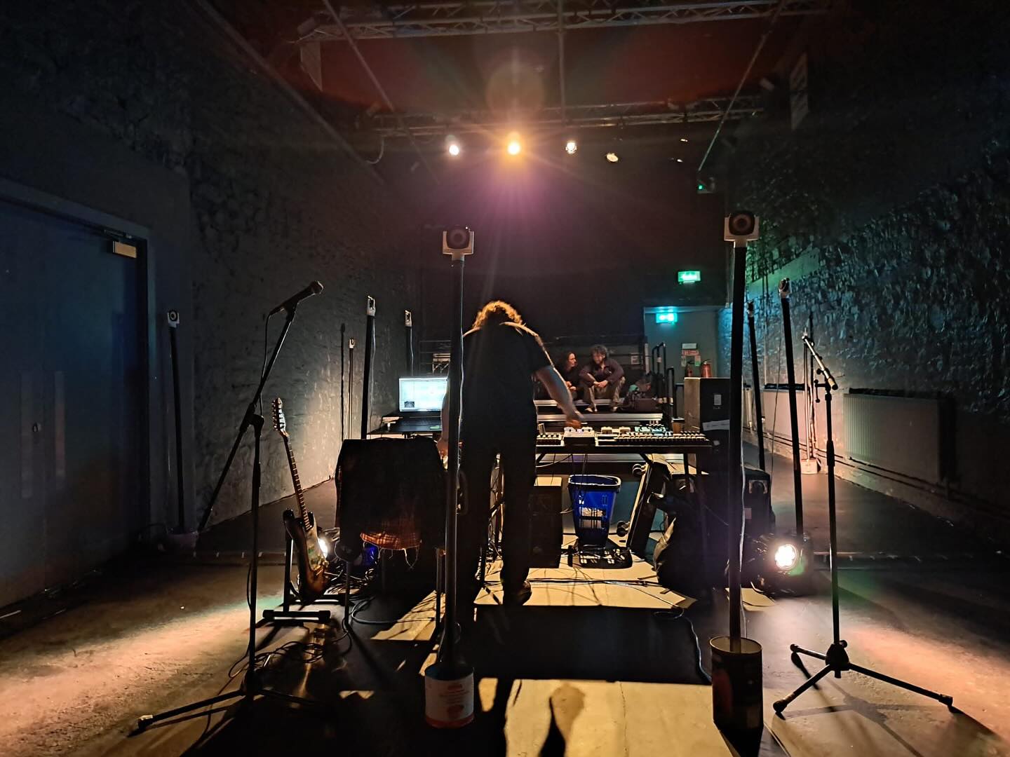 Final preparations for @jod.oht ahead of its 7pm performance in the Theatre Development Centre at the @corktheatre.
Tickets available online and on the door!