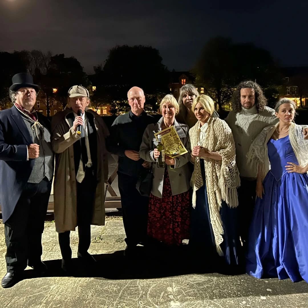 Thank you so much to everyone who joined us last night at the @northnorfolkrailway for our #sherlockholmes themed Murder Mystery, The Sons of Blackbeard. Well done to the winning team for correctly identifying the killer - and thank you EVERYONE for being such an incredible audience.
There are many more steam train Murder Mysteries lined up throughout the year - please visit the North Norfolk Railway's website for themes and booking.